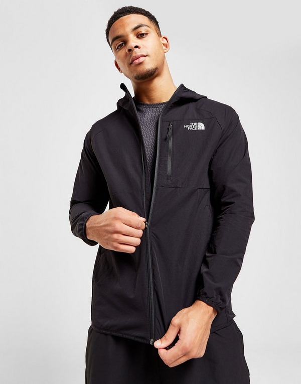 The North Face Performance Woven Full Zip Casaco em Preto