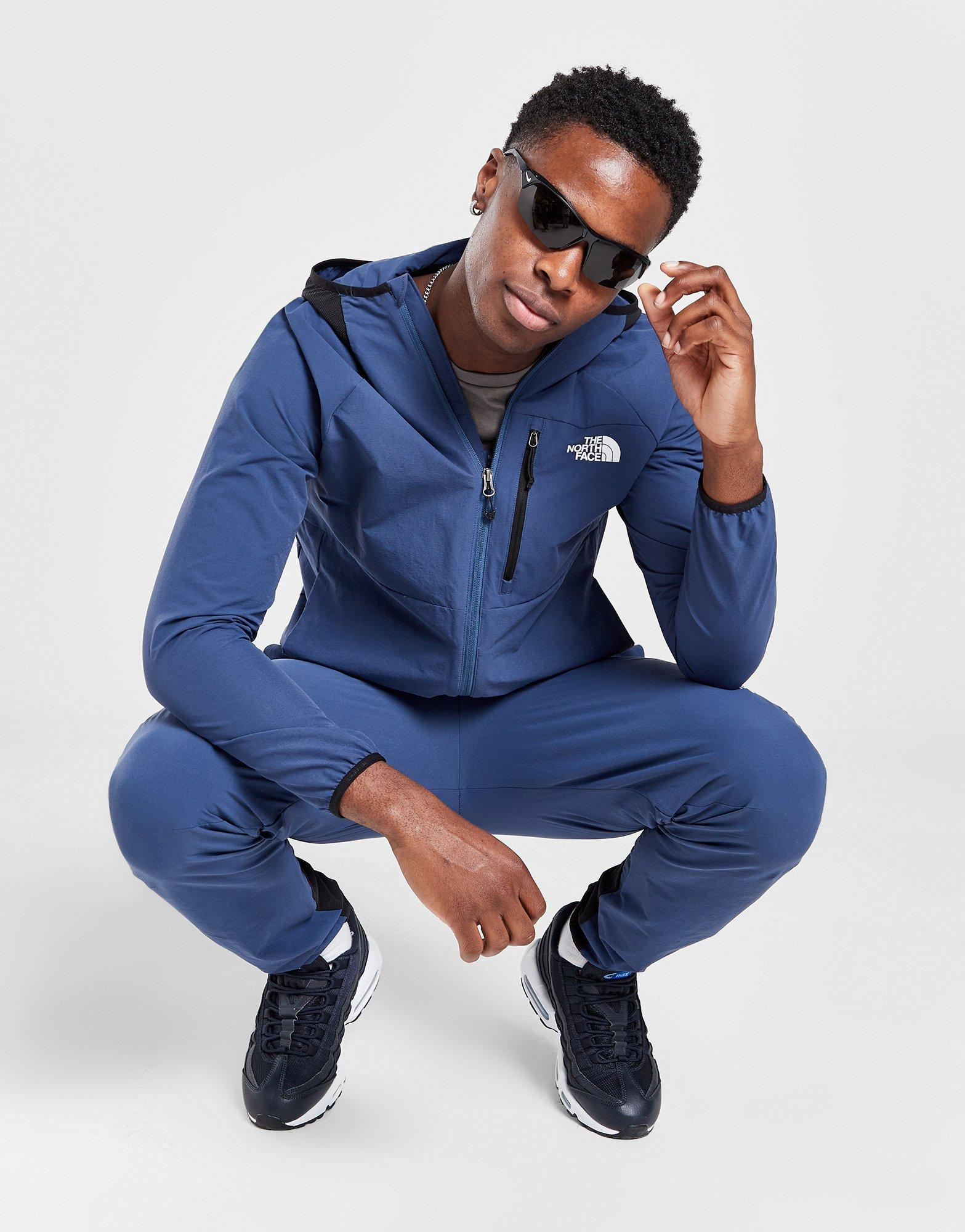 The north face sale blue tracksuit