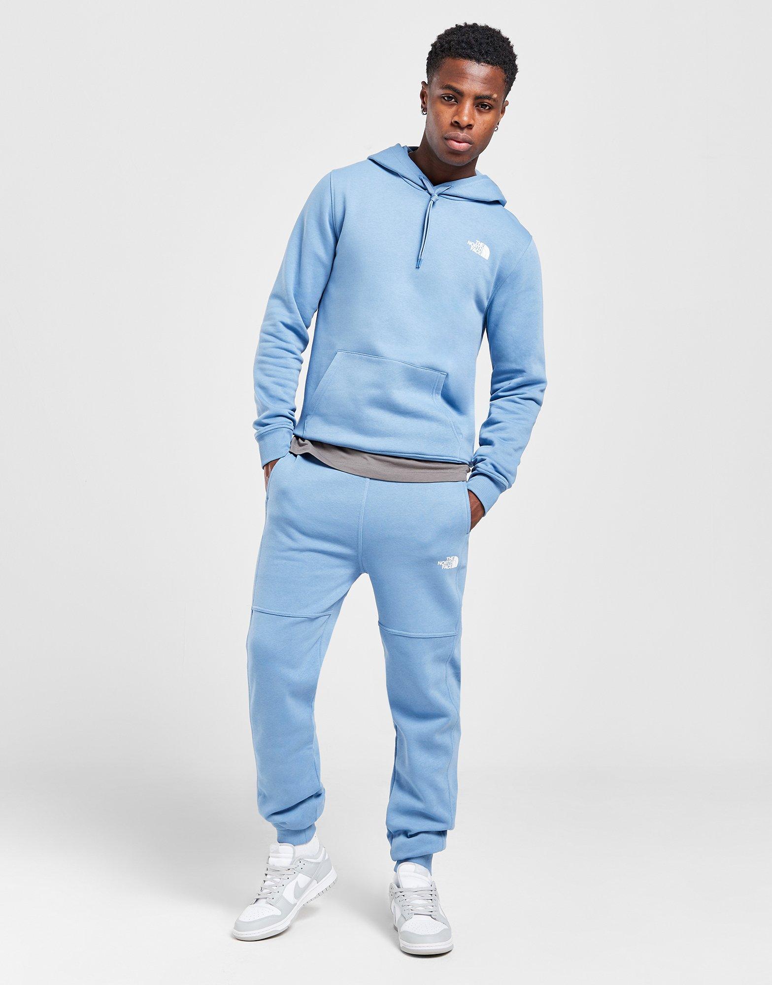 The north face blue on sale tracksuit