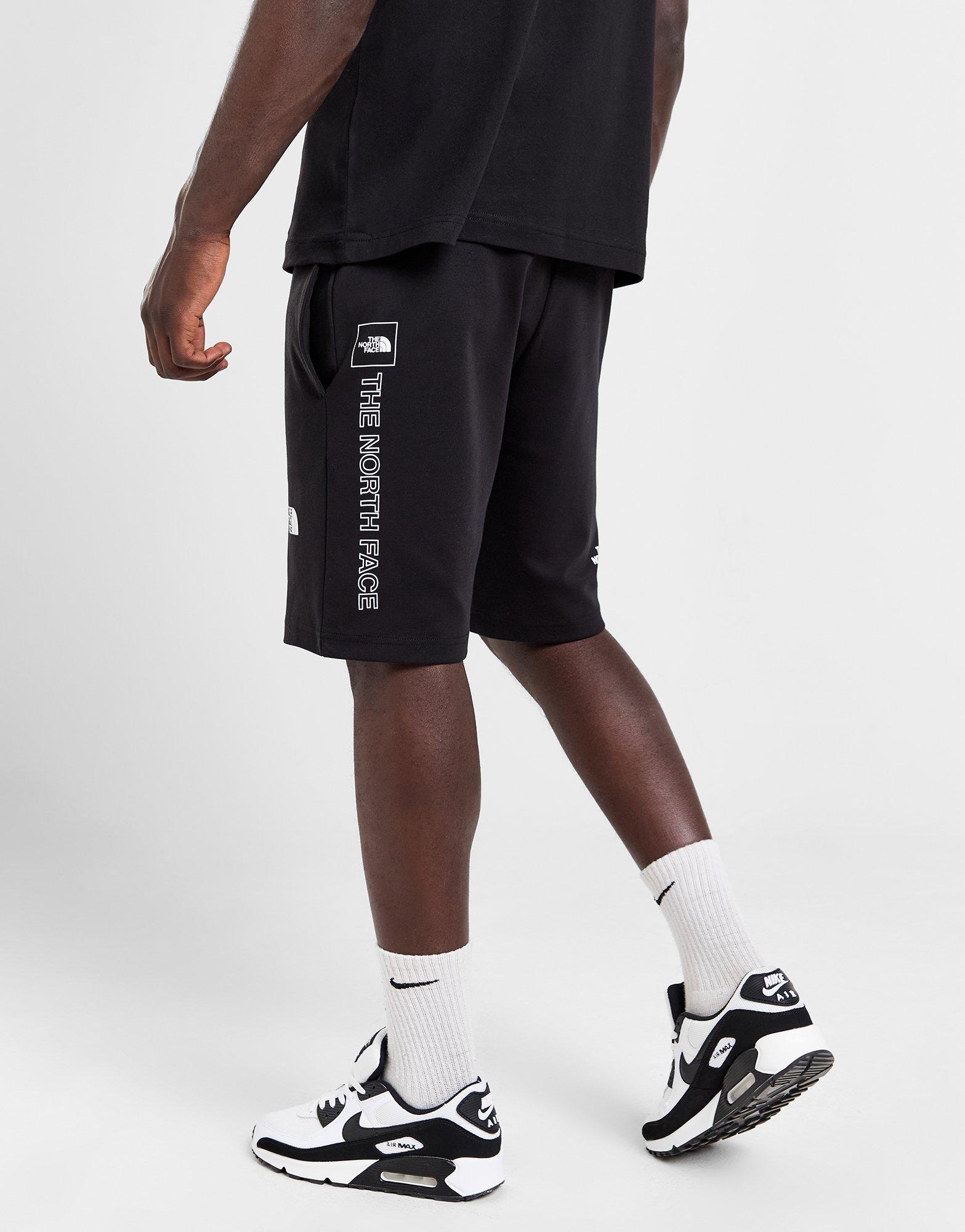 North face store logo shorts