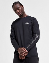 The North Face T-shirt Manches Longues Linear Homme