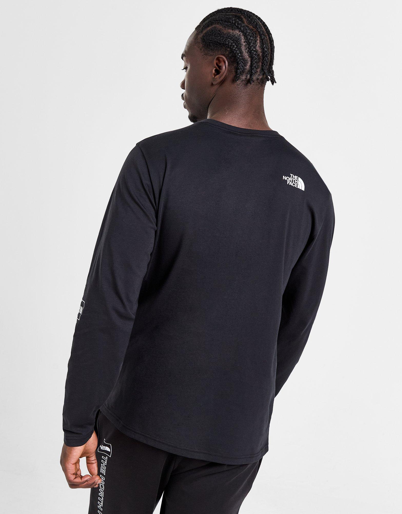 The North Face Linear Logo Long Sleeve T-Shirt