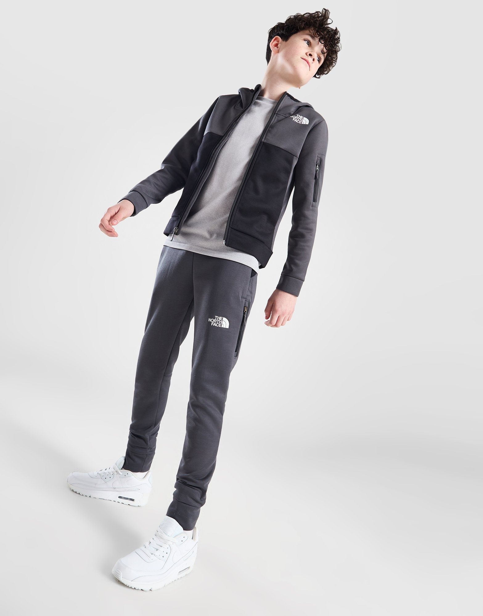 Grey The North Face Tek Track Pants Junior - JD Sports Ireland