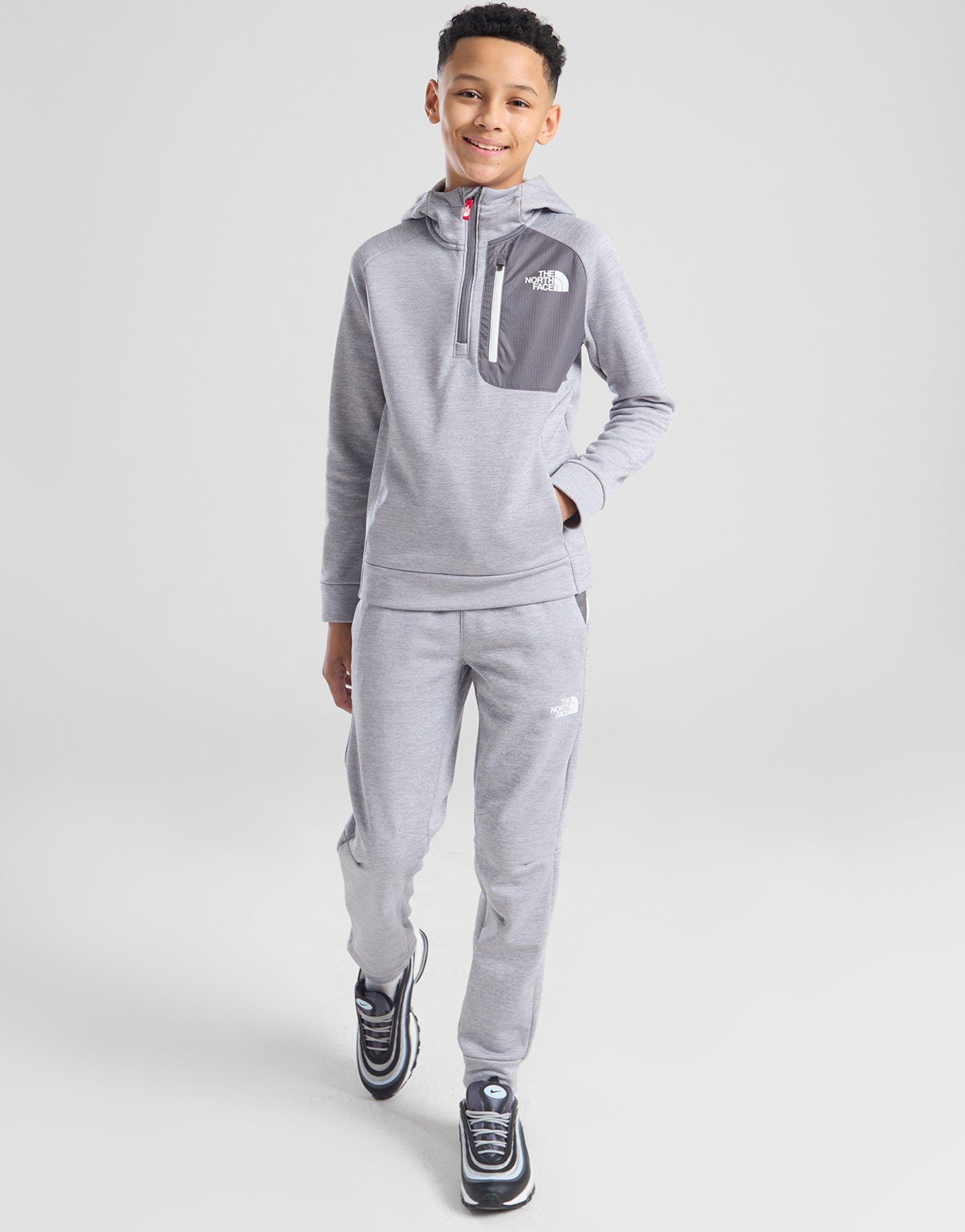 North face junior store tracksuit sale