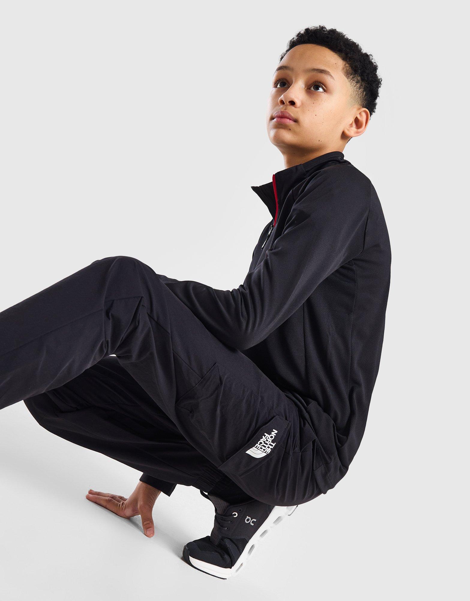 North face black hot sale tracksuit bottoms