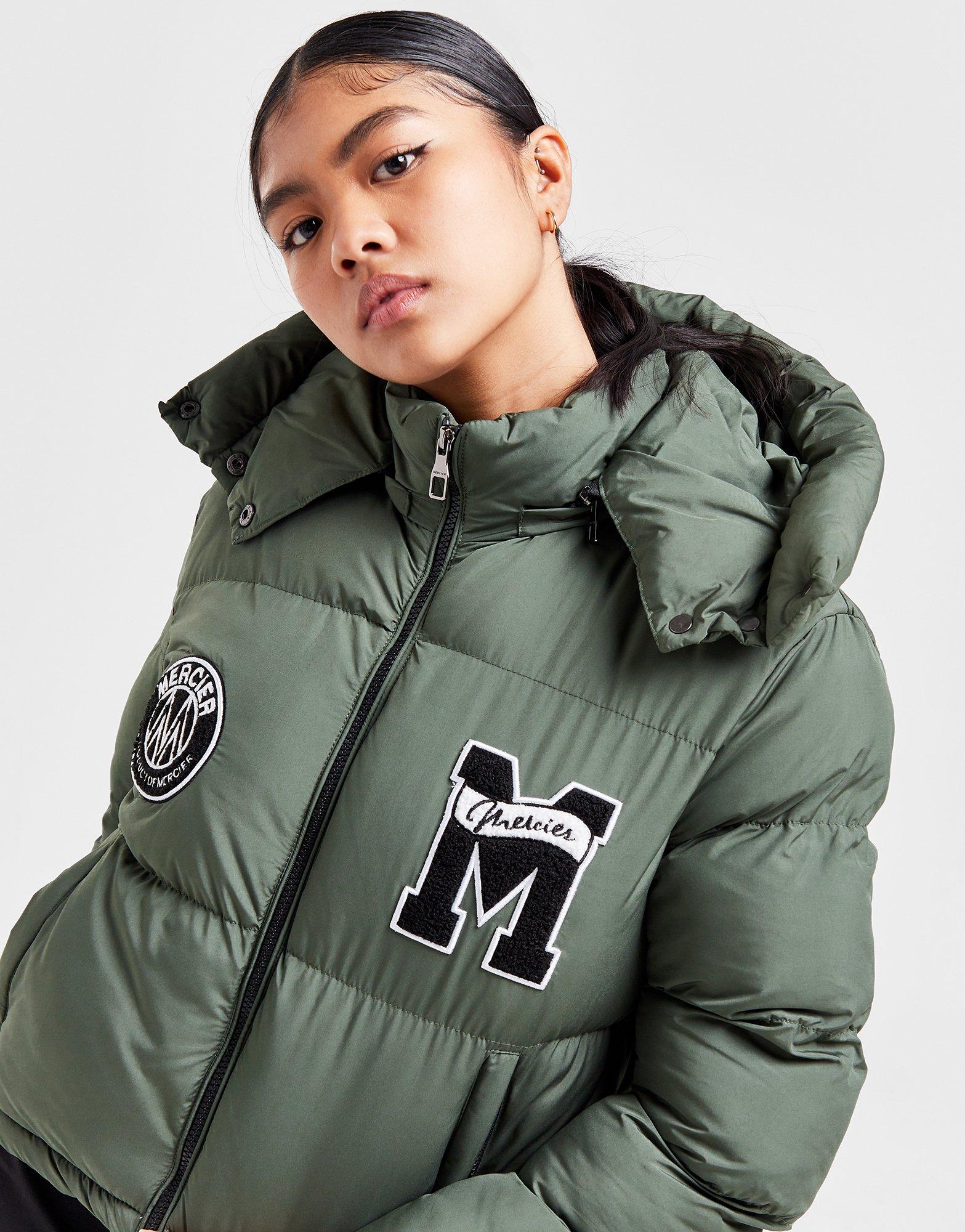 MERCIER Badge Cropped Puffer Jacket