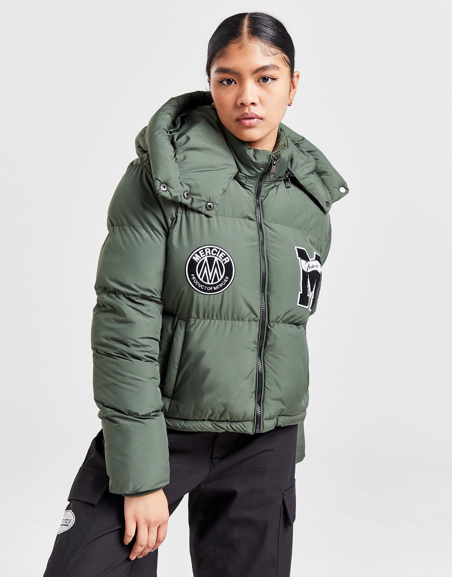 MERCIER Badge Cropped Puffer Jacket