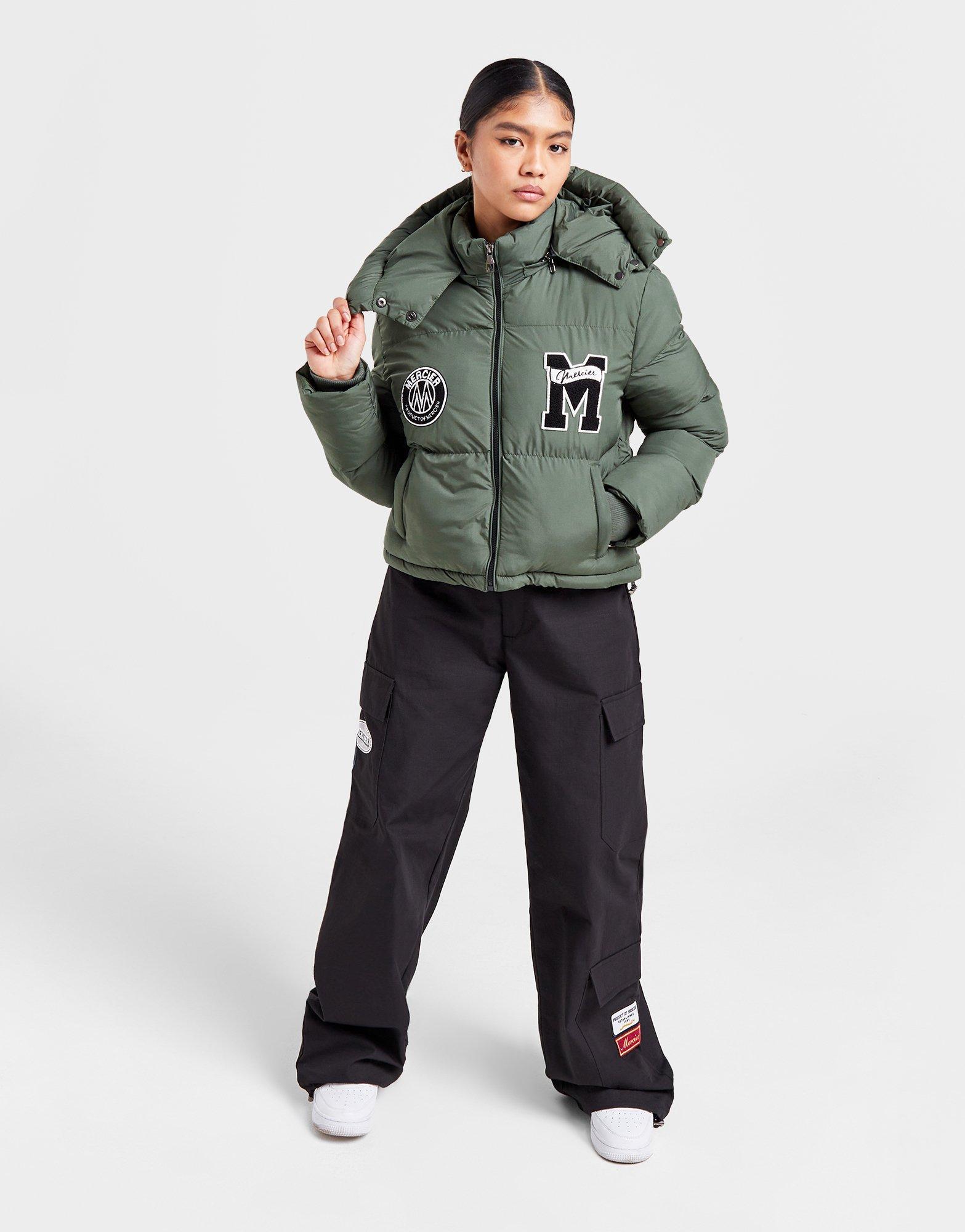 MERCIER Badge Cropped Puffer Jacket