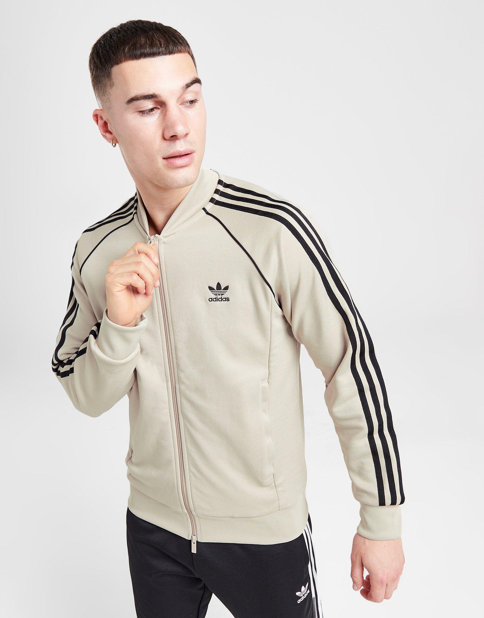 adidas Varsity Sweat Pants - Beige, Men's Lifestyle