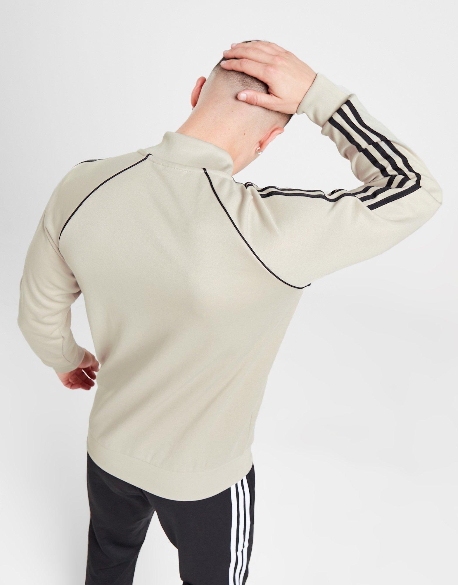 Beige adidas Originals SST Track Top - JD Sports Global