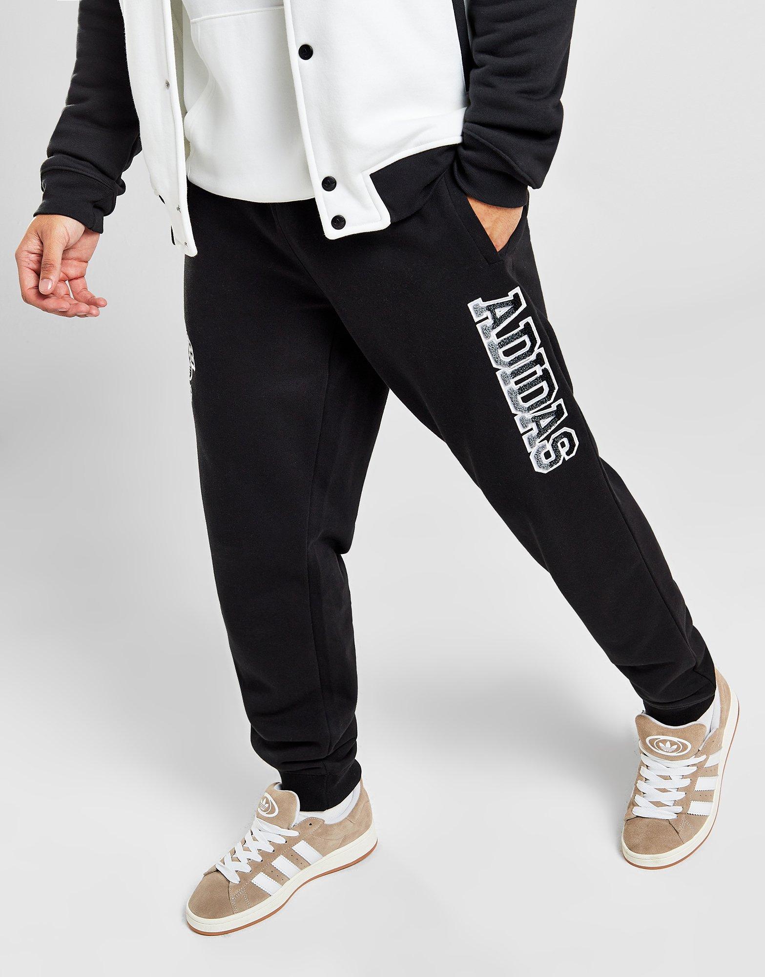 Adidas sale black joggers