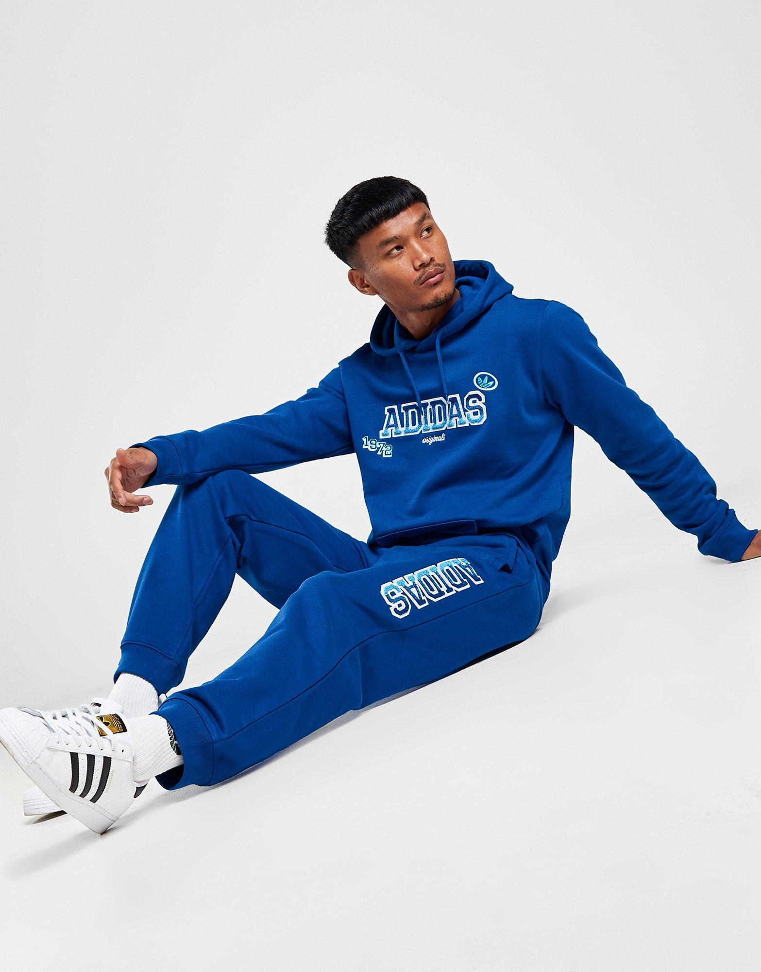 Blue adidas Originals Gradient Joggers - JD Sports Global