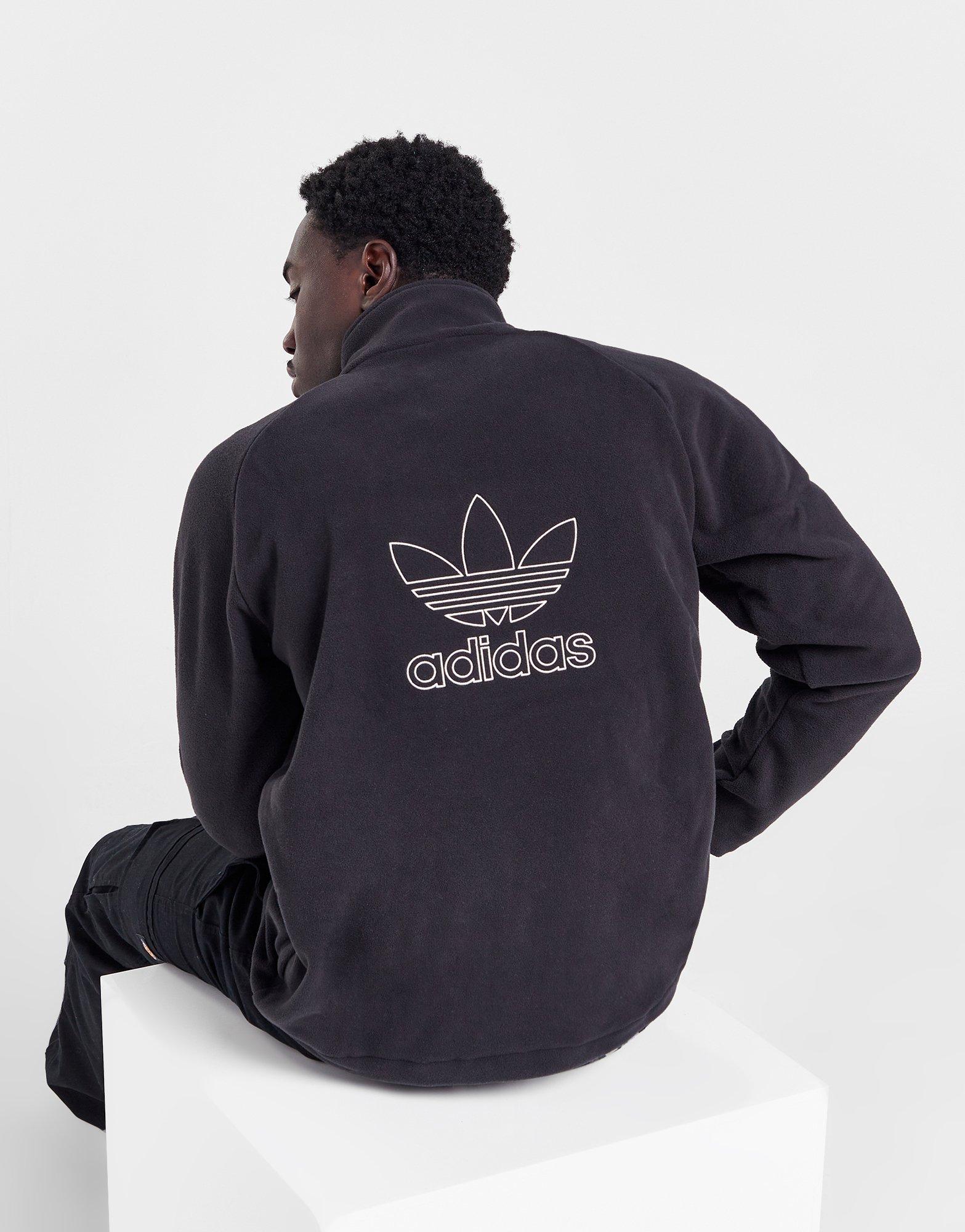 adidas Originals Trefoil 1 2 Zip Fleece