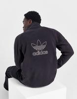 adidas Originals Trefoil Fleece Oberteil mit Halbreißverschluss