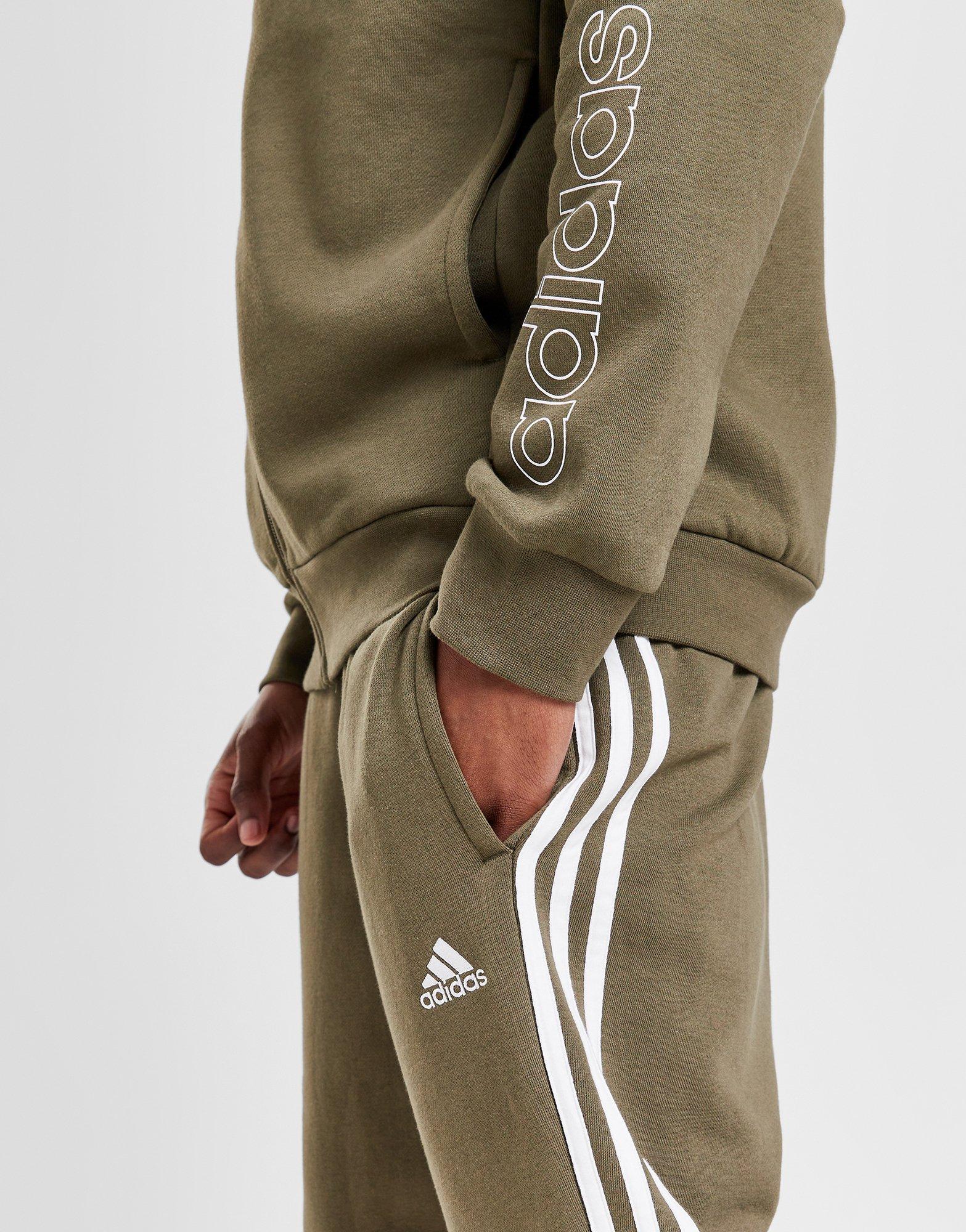 Adidas originals hot sale khaki tracksuit