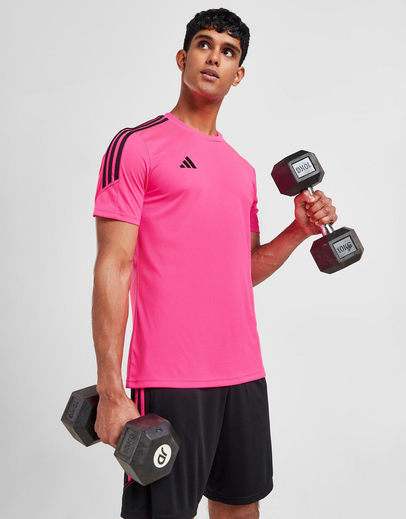 Pink adidas Tiro Club Training T-Shirt - JD Sports Global