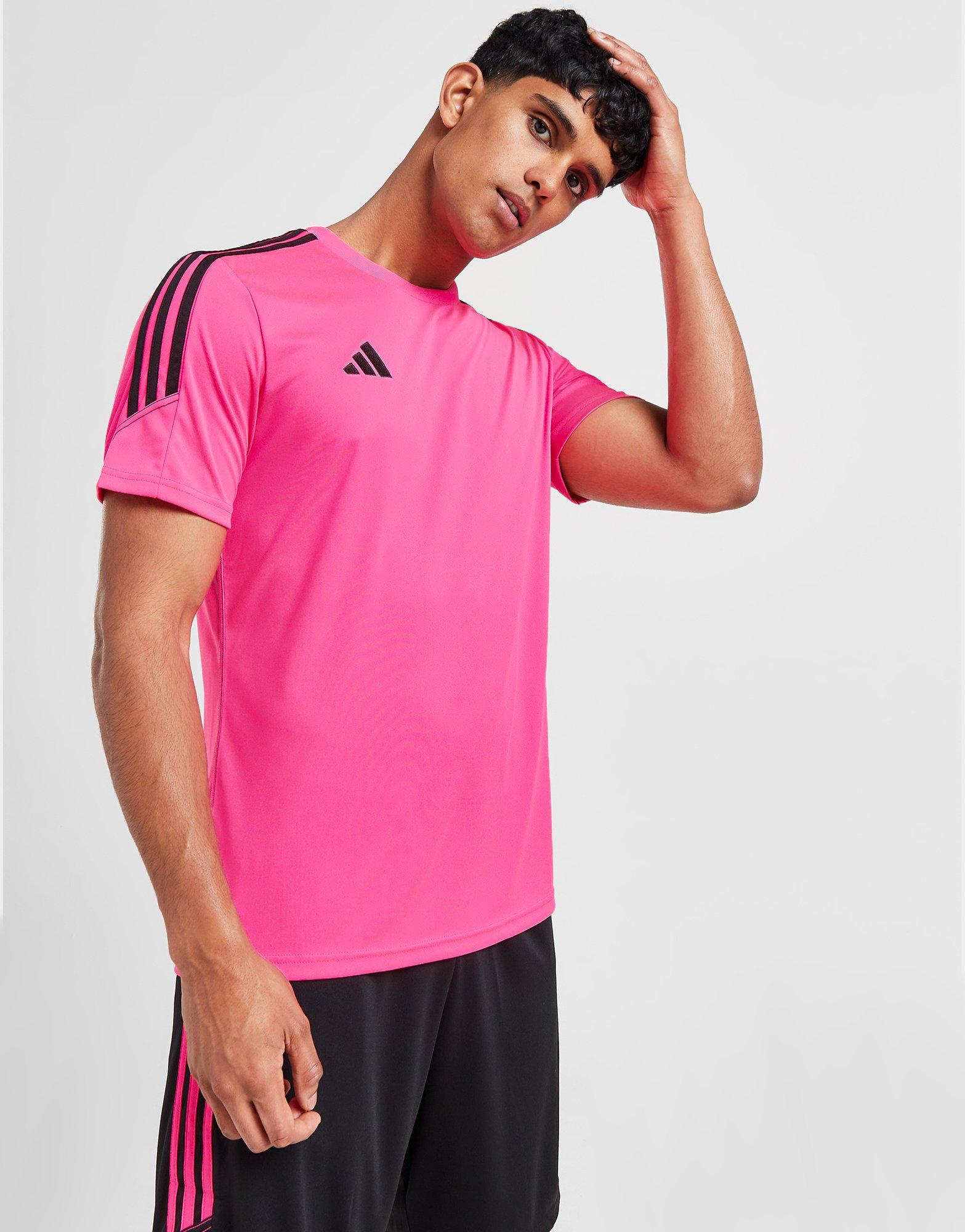 Pink adidas Tiro Club Training T-Shirt - JD Sports Global