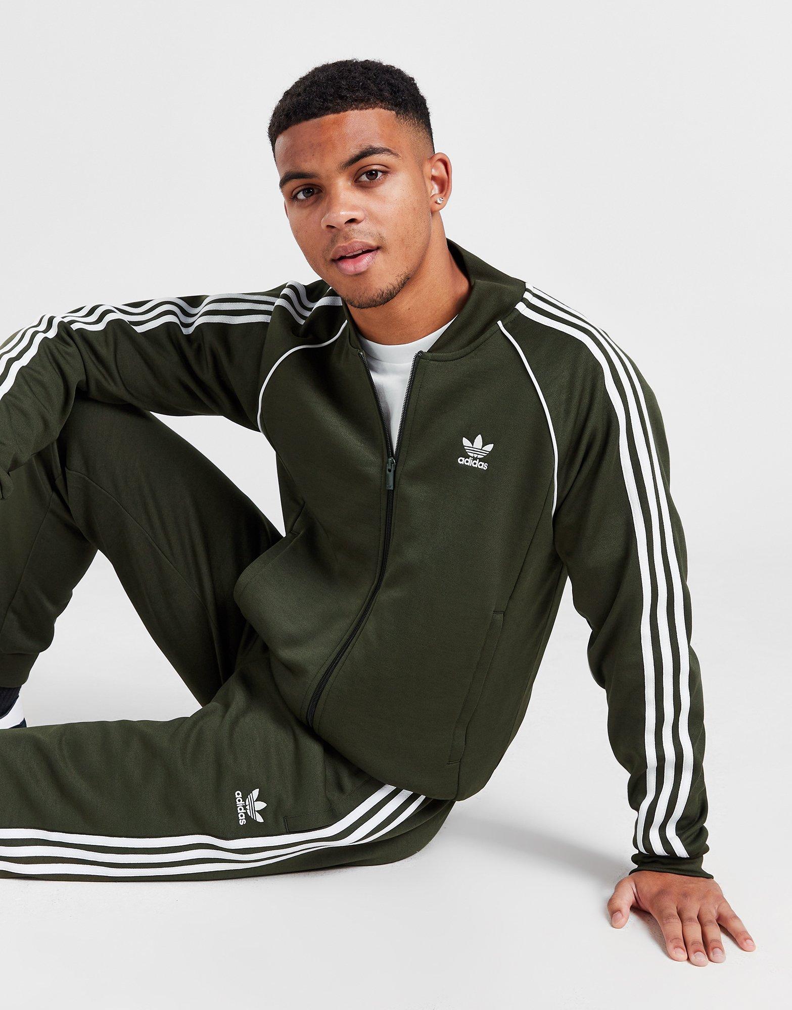 Blusão adidas Originals SST Varsity Verde de Homem