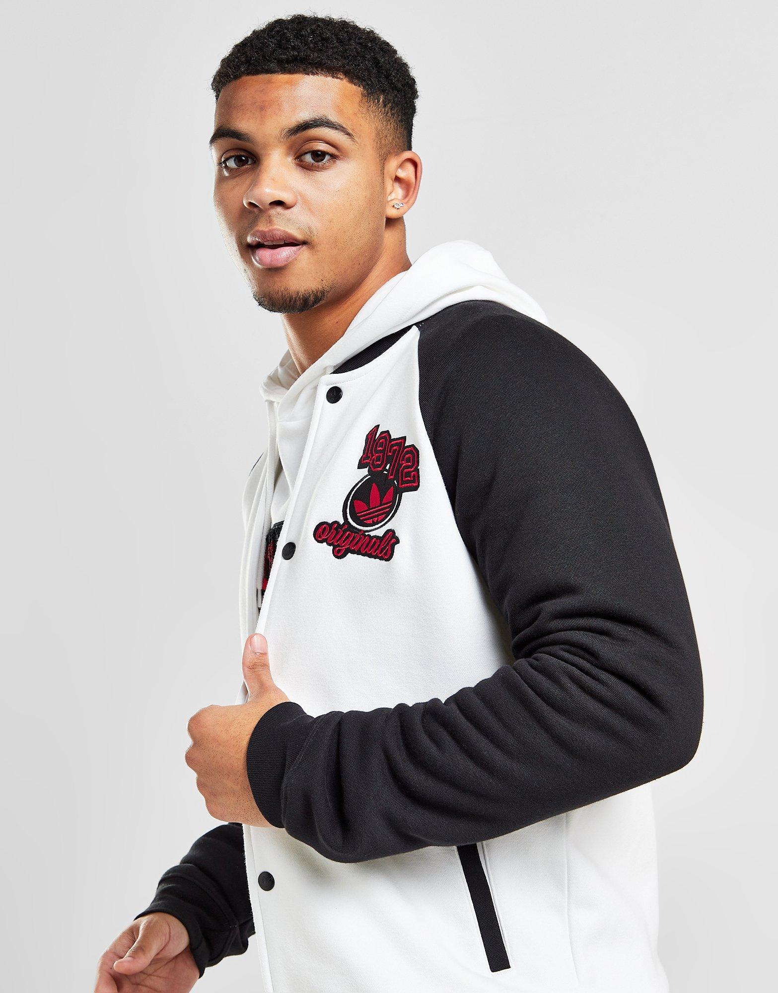 adidas Originals Sweat Collegiate Homme Blanc- JD Sports France