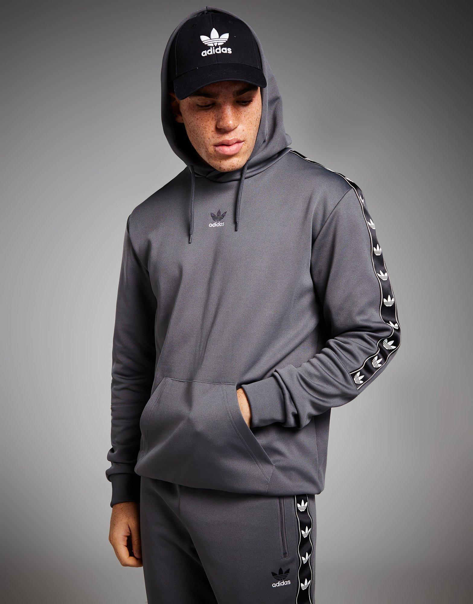 adidas Originals Tape Poly Overhead Hoodie