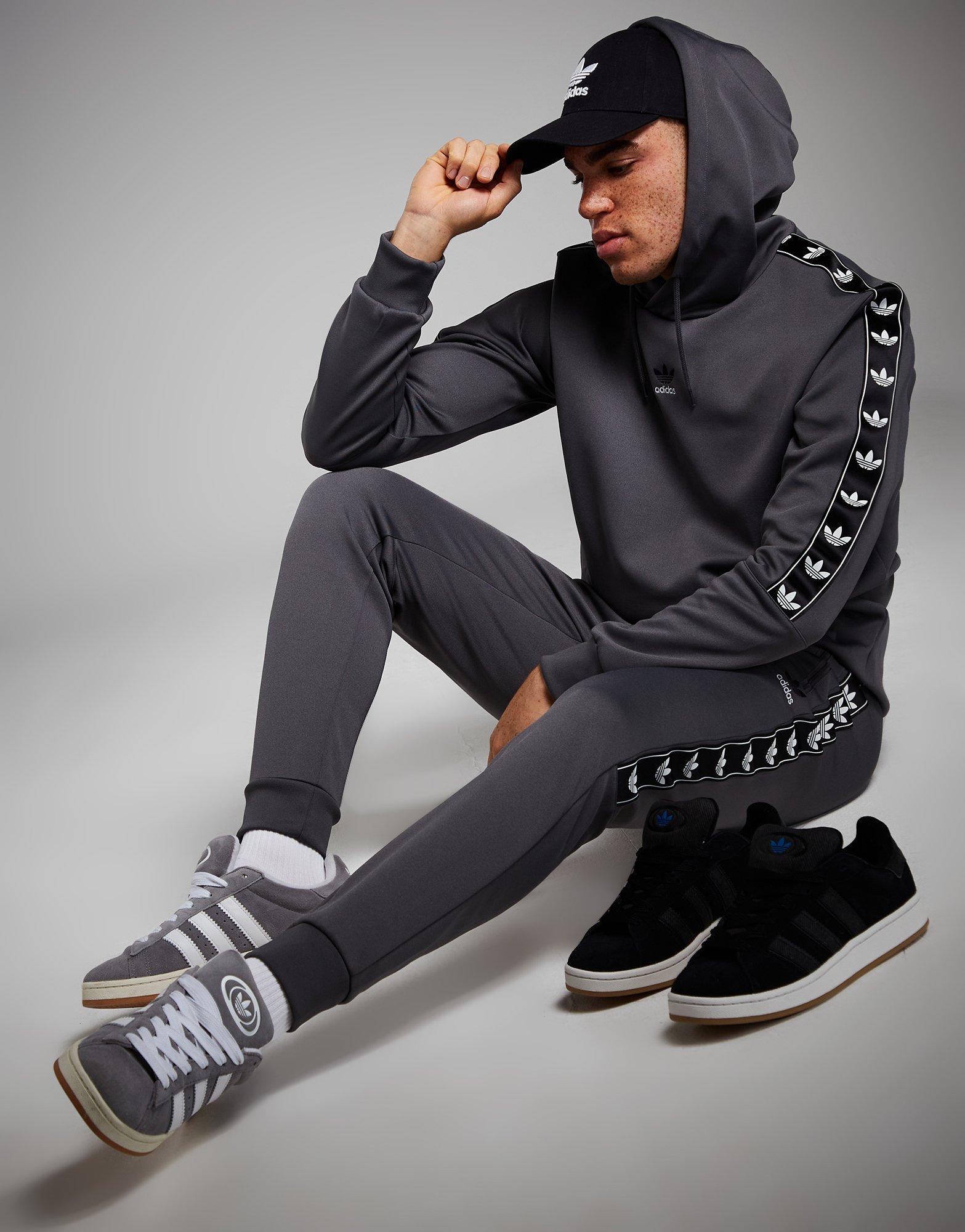 Adidas originals sweat 2025 à capuche tape