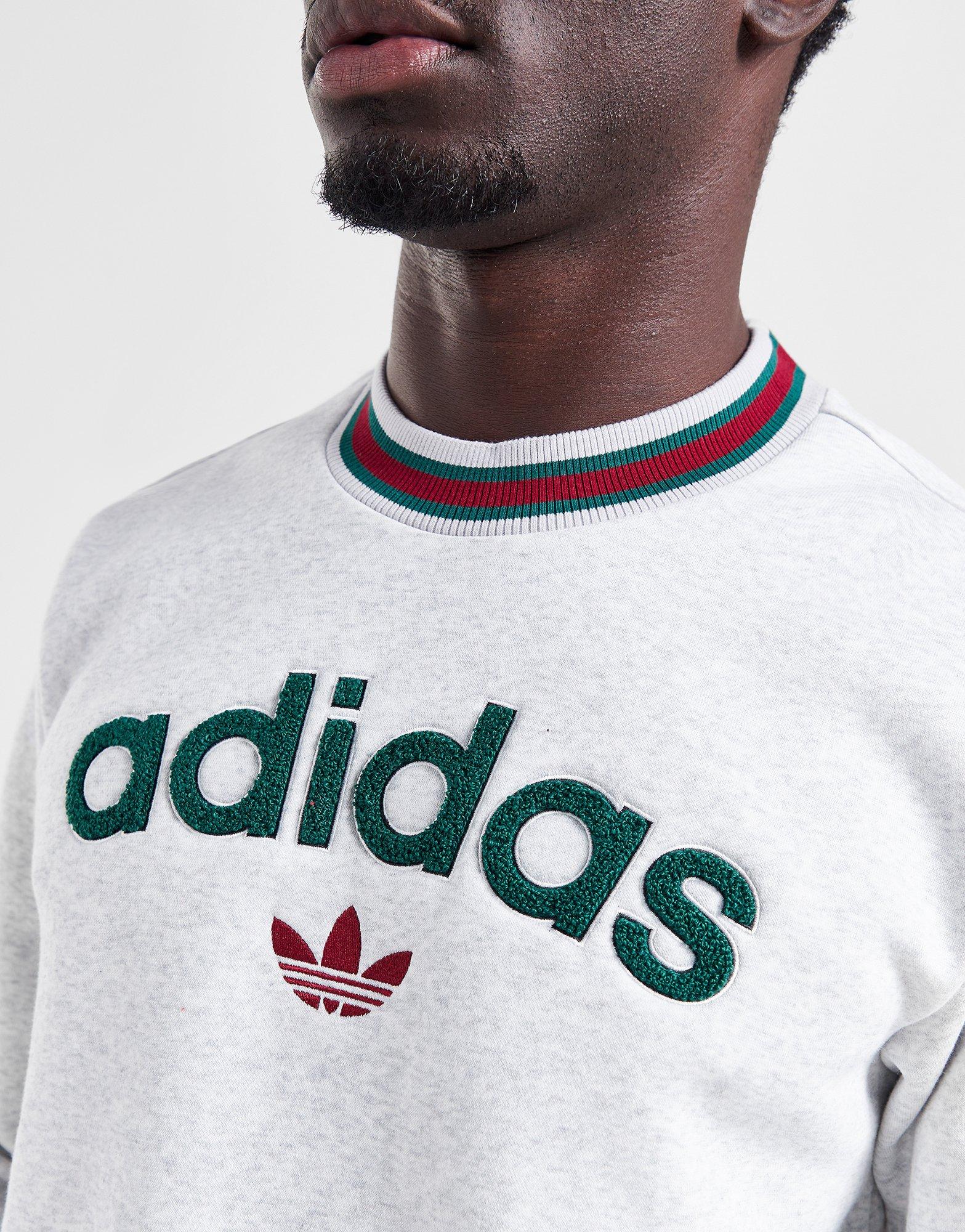 adidas Originals Collegiate Österreich - Sports Grau Crew JD Sweatshirt