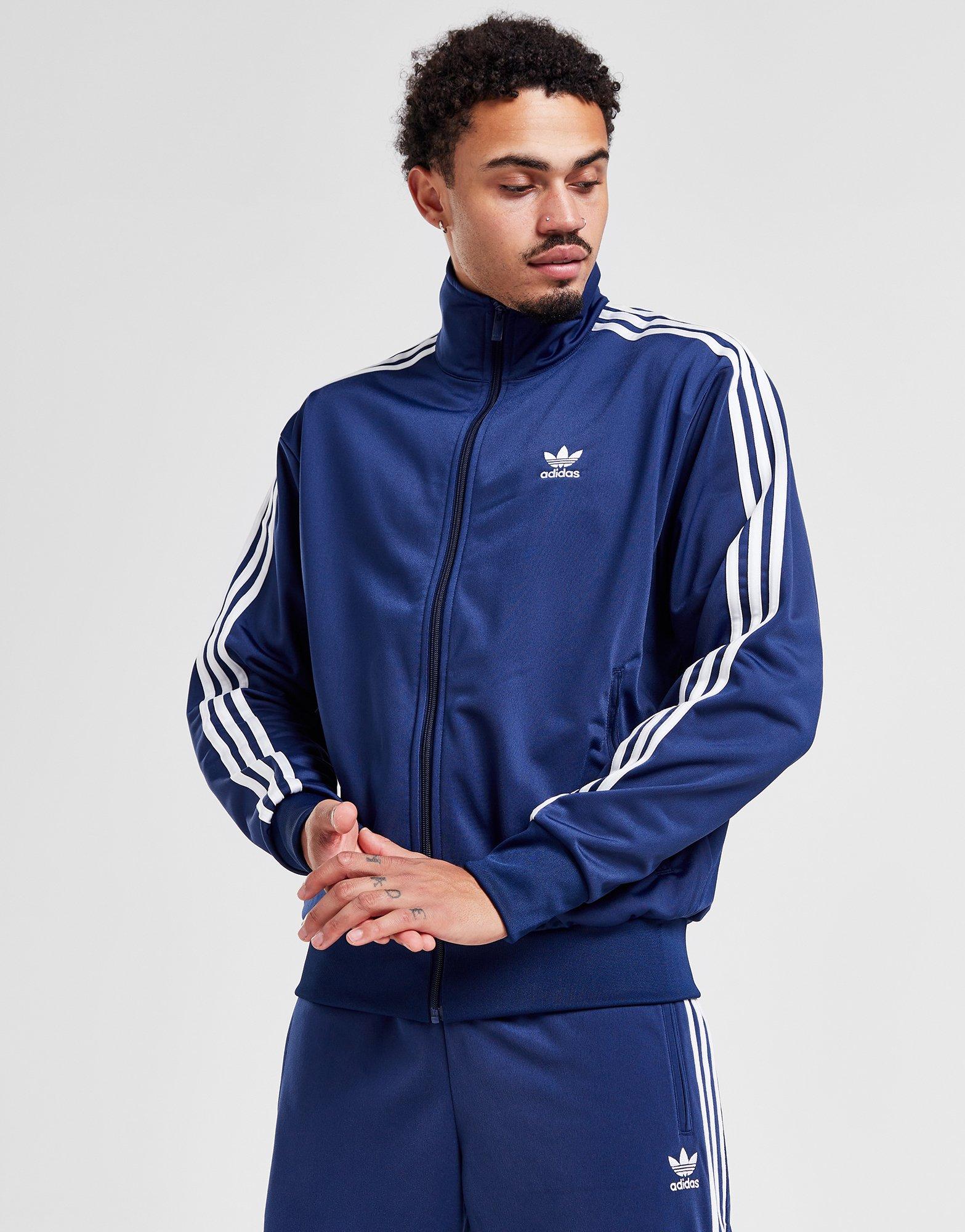 adidas Originals Firebird Track Top em Azul Escuro