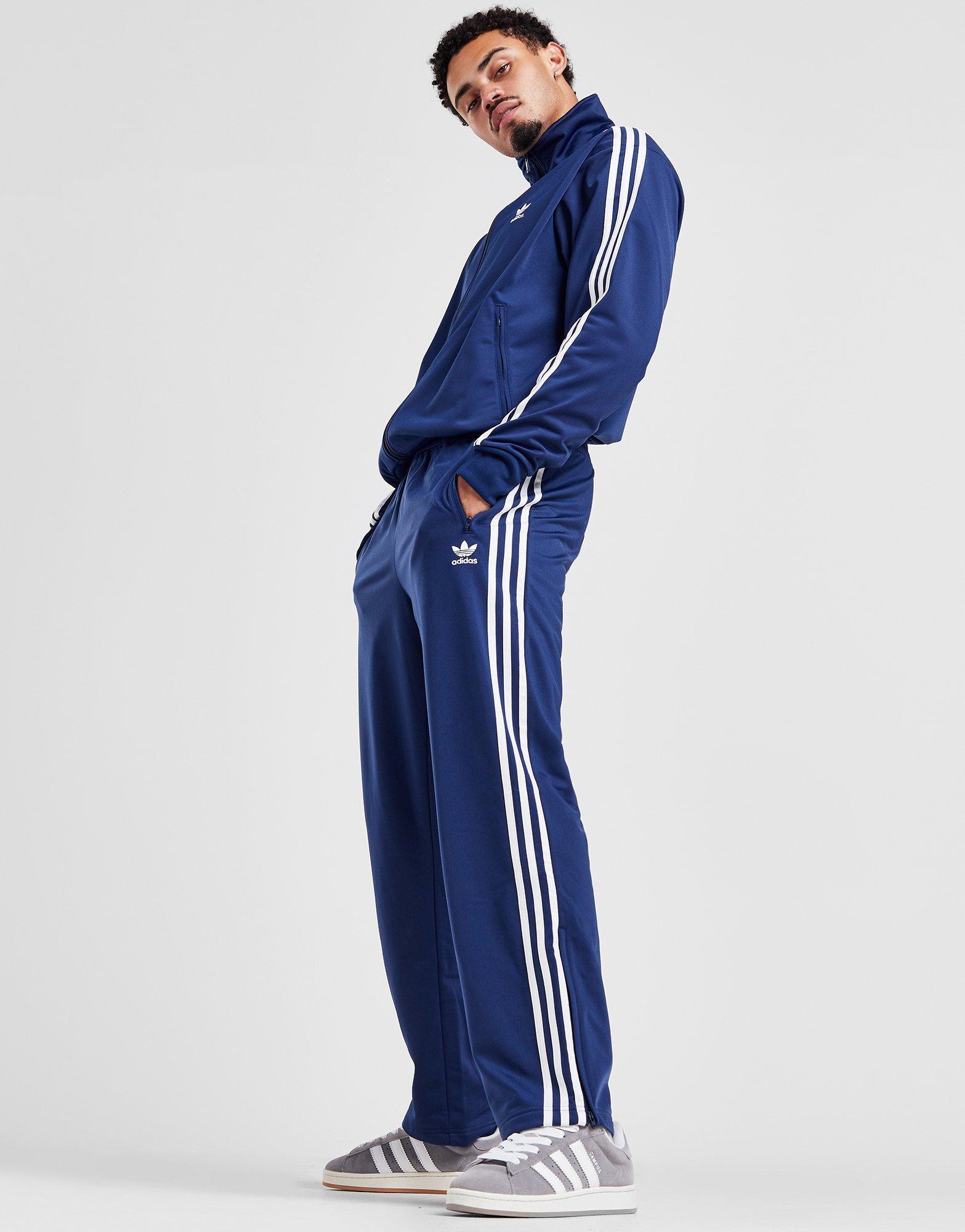 Bas de best sale survetement adidas bleu