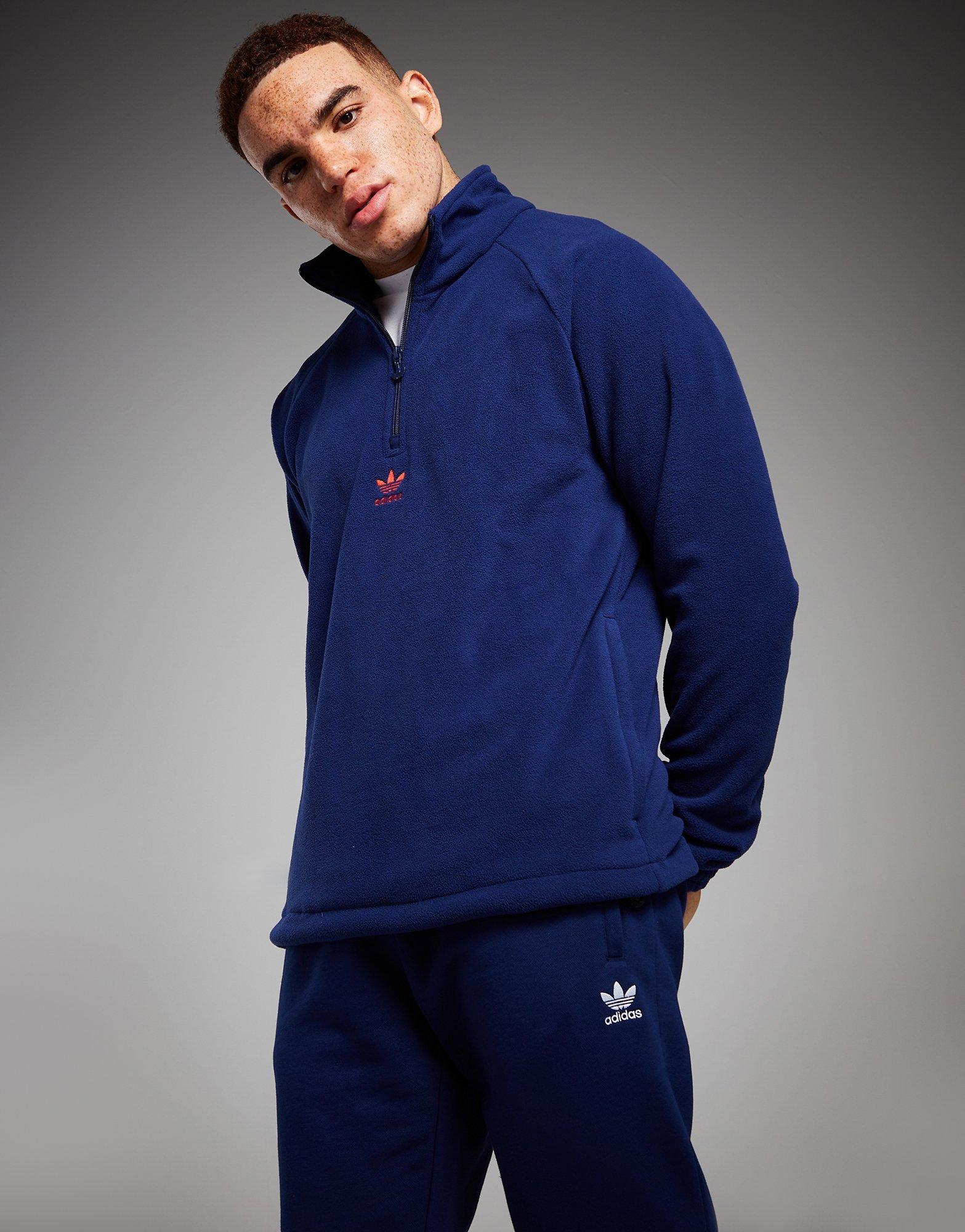 adidas Originals Polar Fleece 1/2 Zip Sweatshirt em