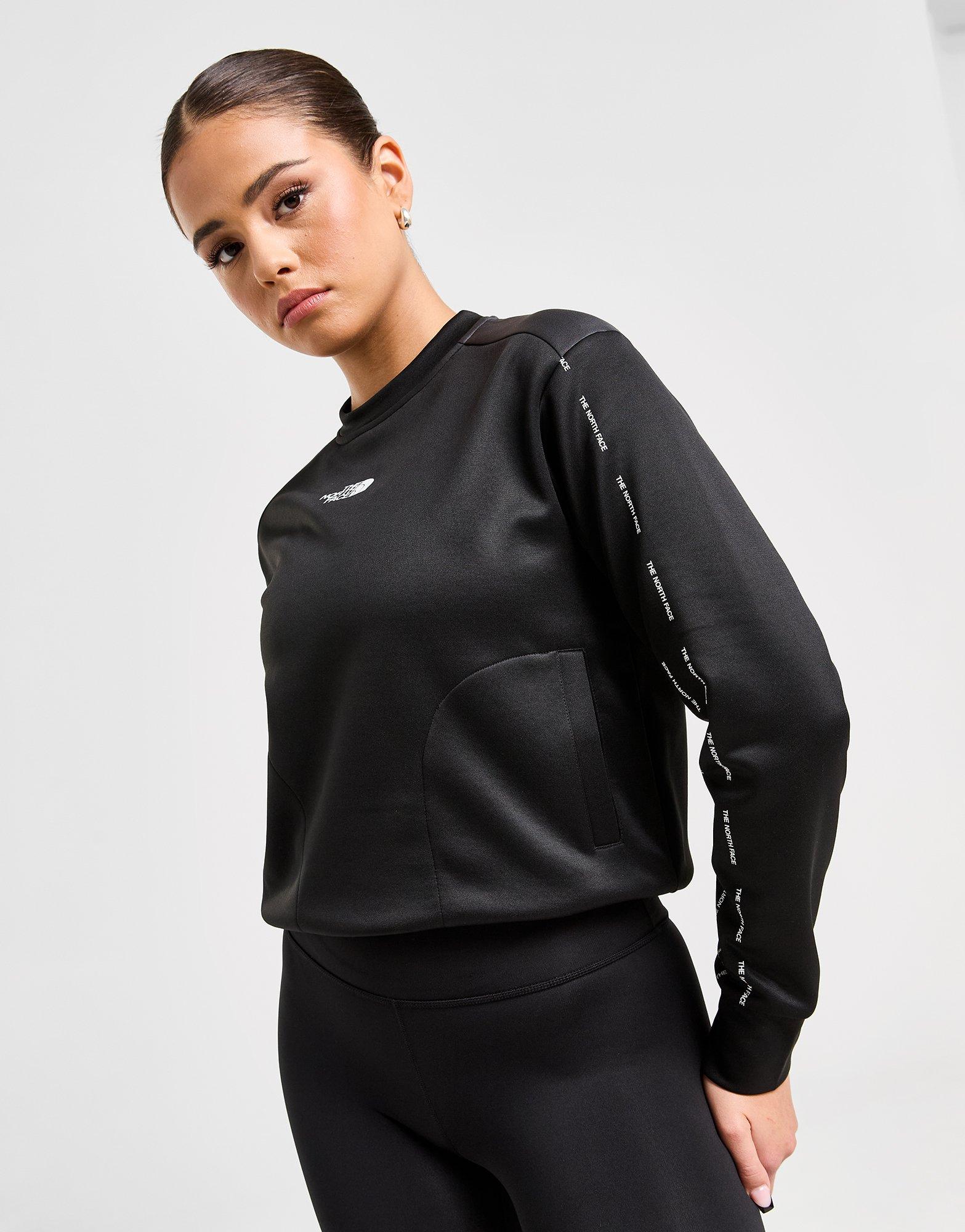 The north face repeat sleeve logo crew sweatshirt sale