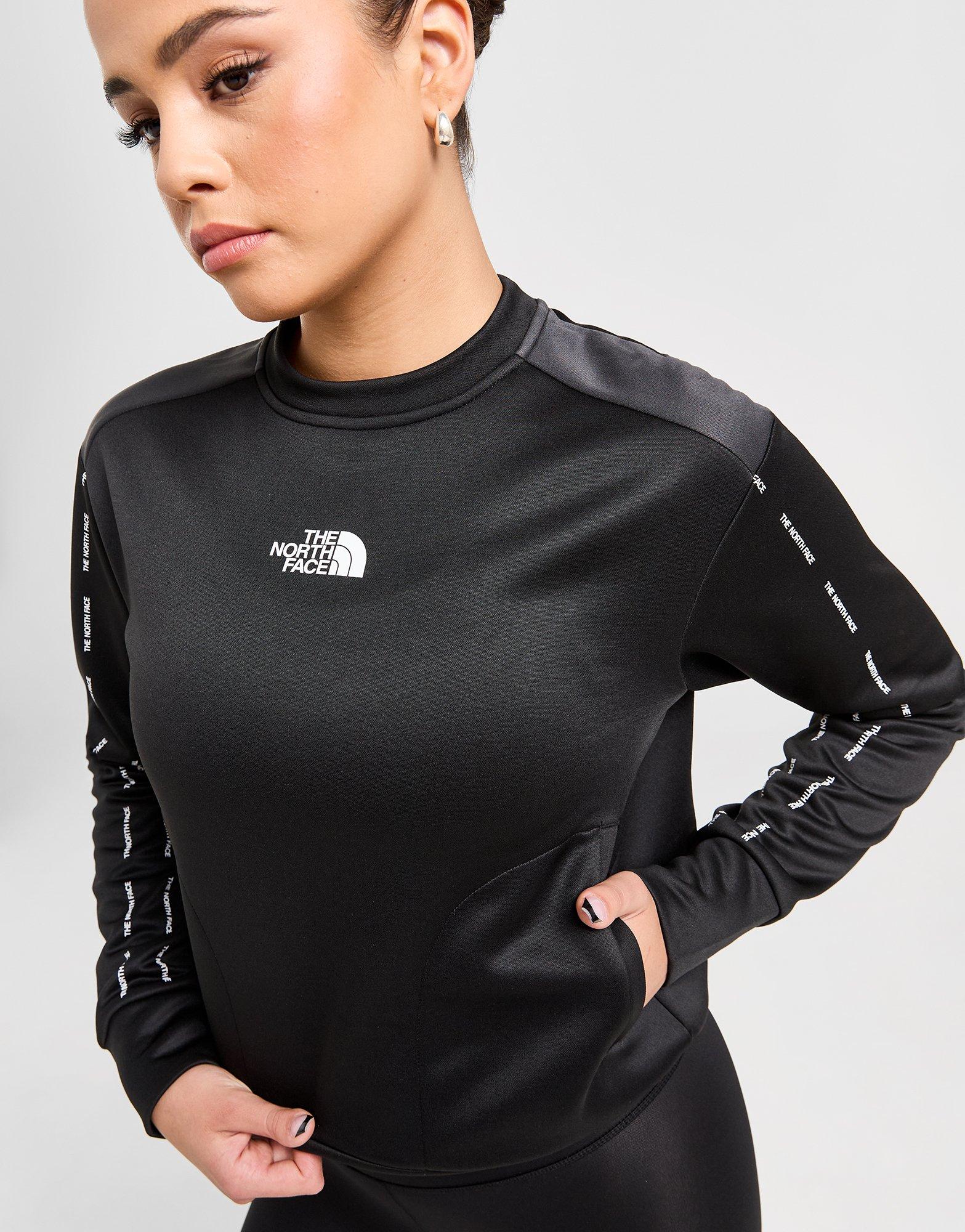 The north face repeat sleeve logo crew sweatshirt new arrivals
