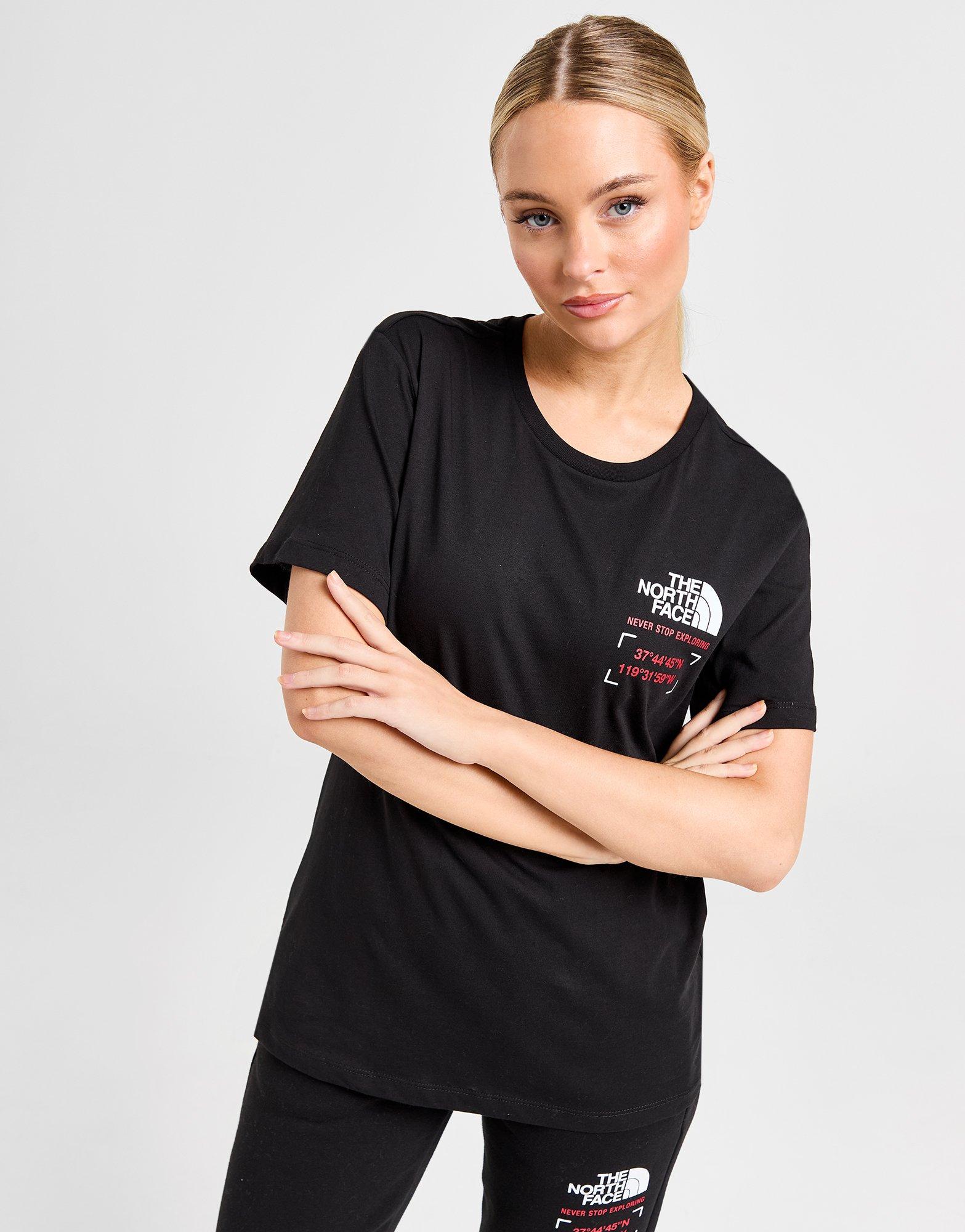 Black The North Face Zumu Boyfriend T-Shirt - JD Sports Ireland