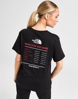 The North Face T-shirt Summit Boyfriend Femme