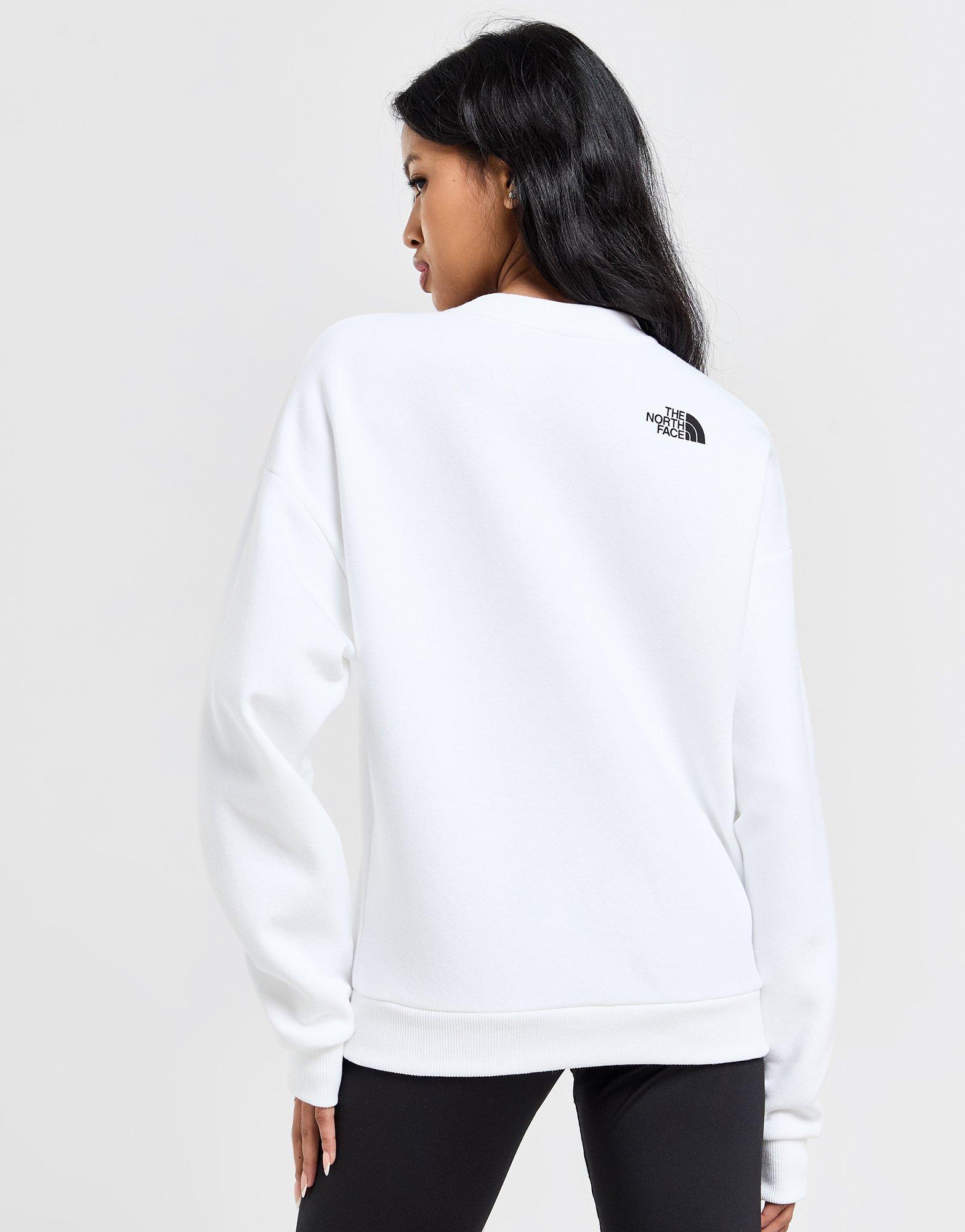 North face cheap white pullover