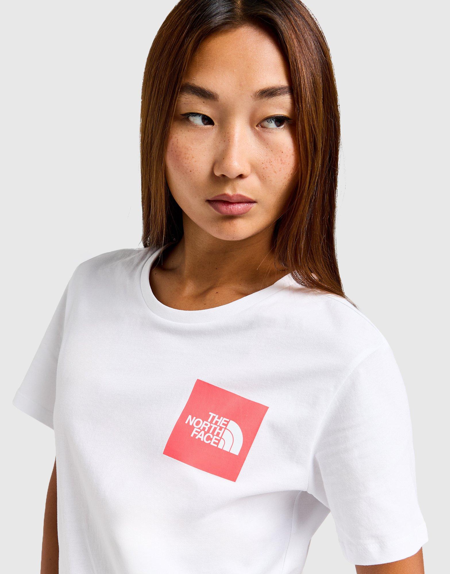 the north face white t shirt