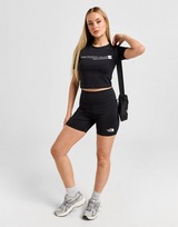 The North Face T-Shirt Crop Aderente Outline Logot
