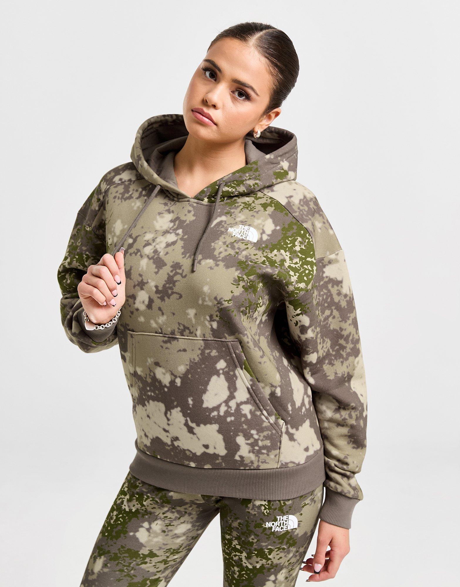 Green The North Face Dome Camo Overhead Hoodie - JD Sports Global