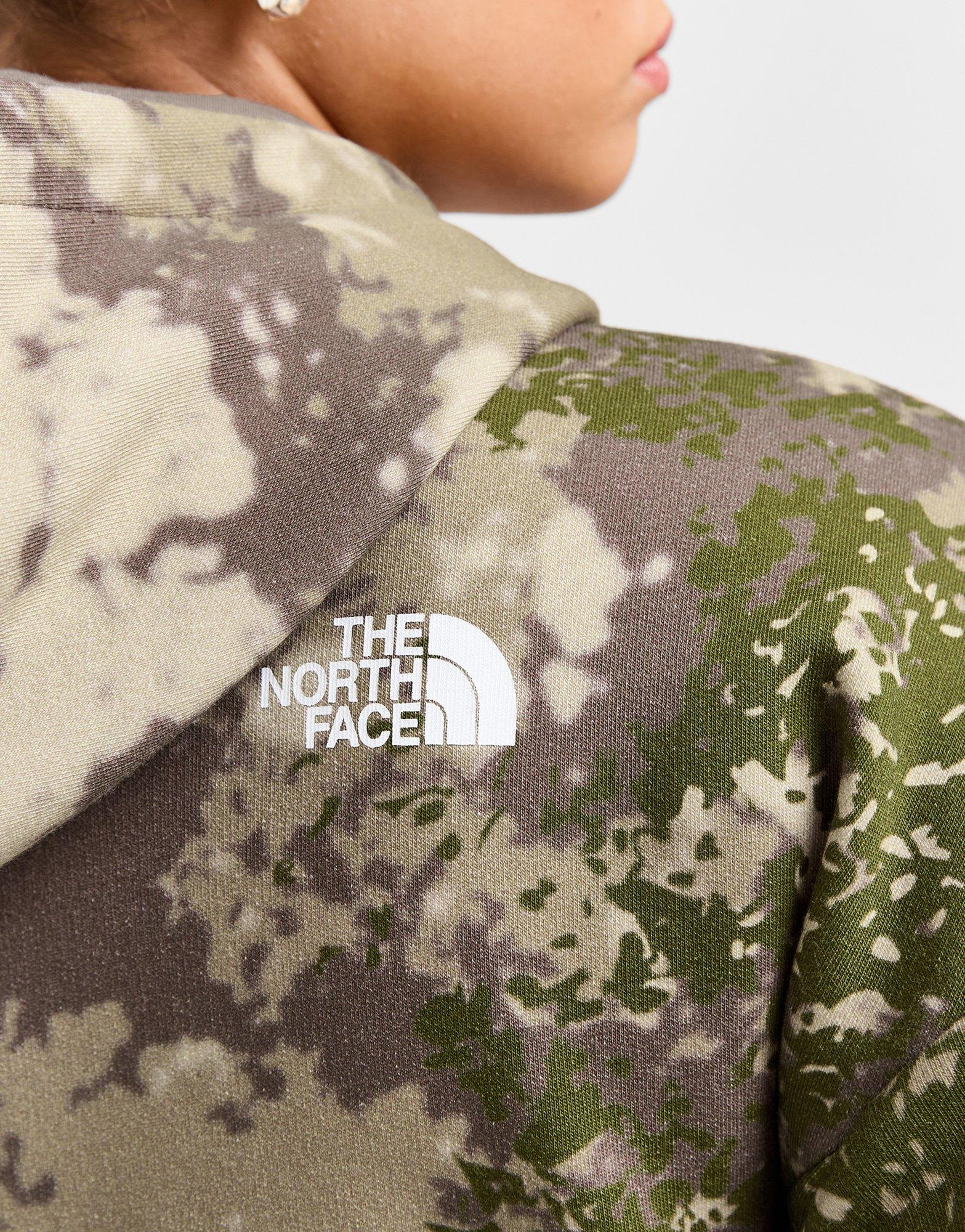 North face cheap camo pullover