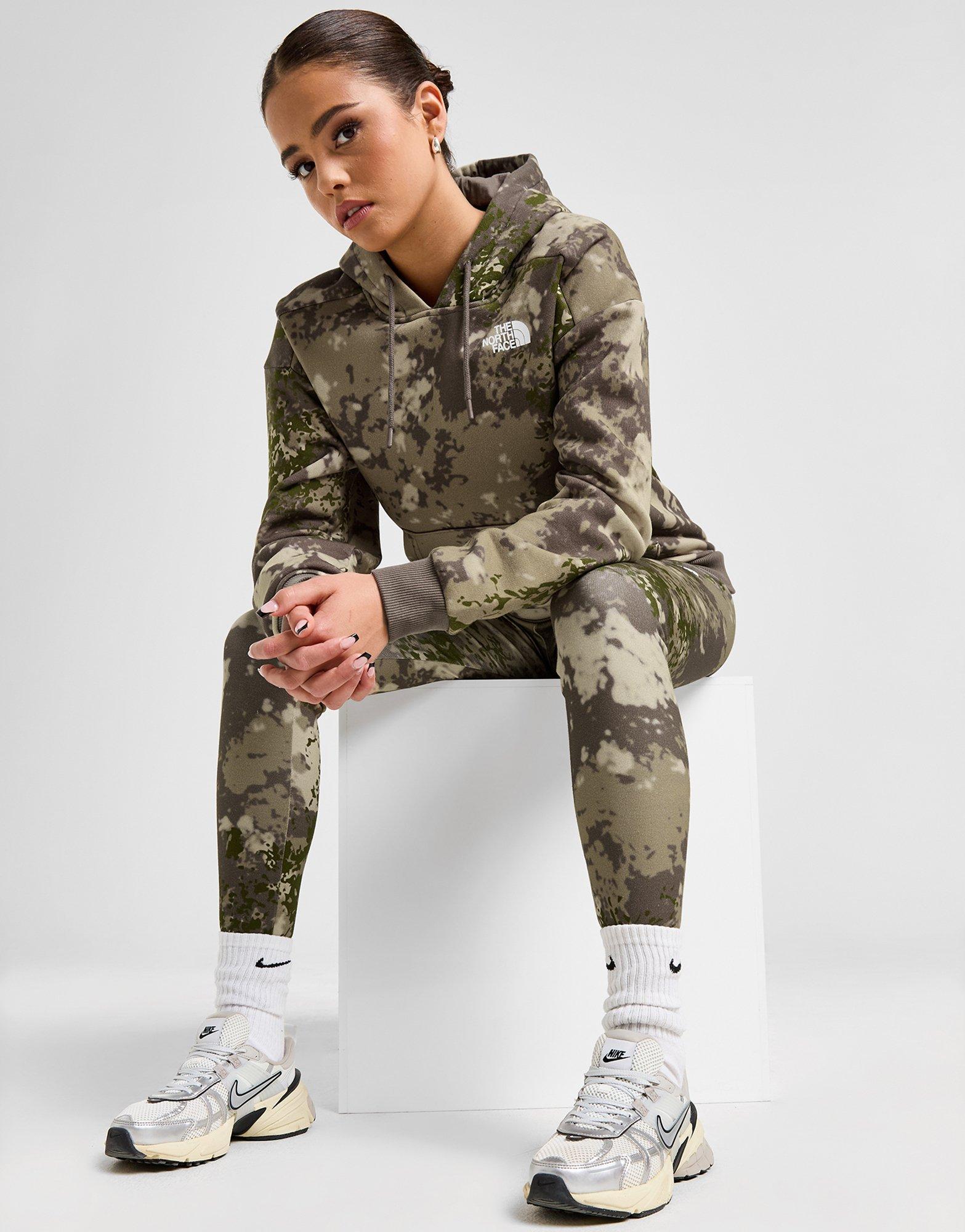 Green The North Face Dome Camo Overhead Hoodie - JD Sports Global