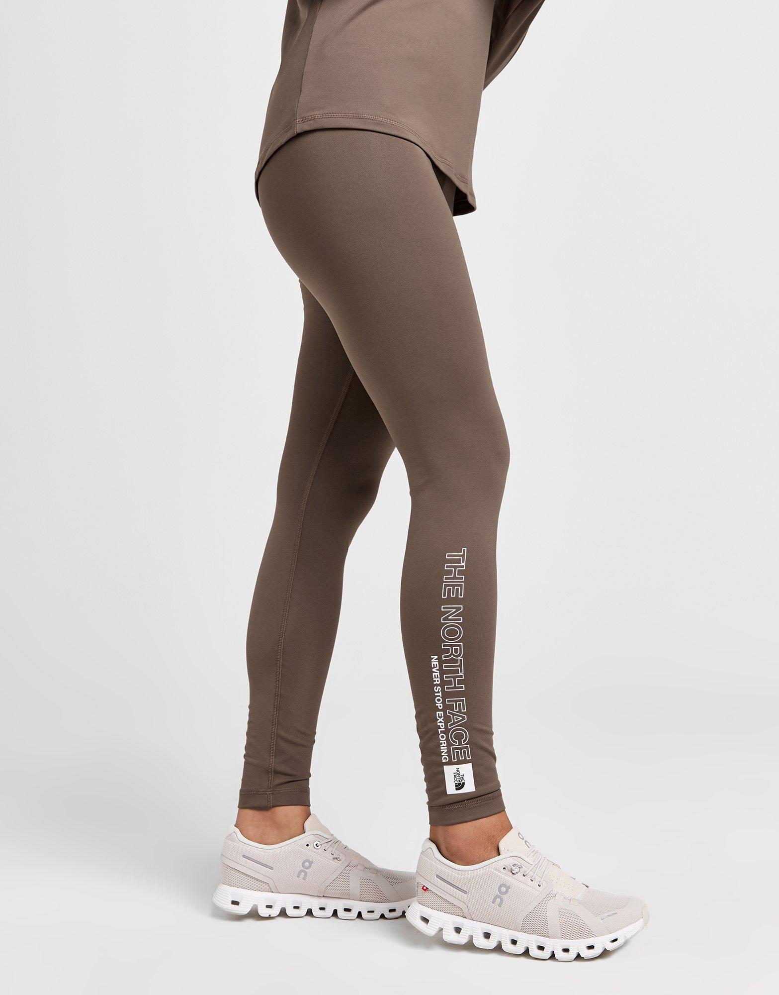 Brown The North Face Outline Tights - JD Sports Global