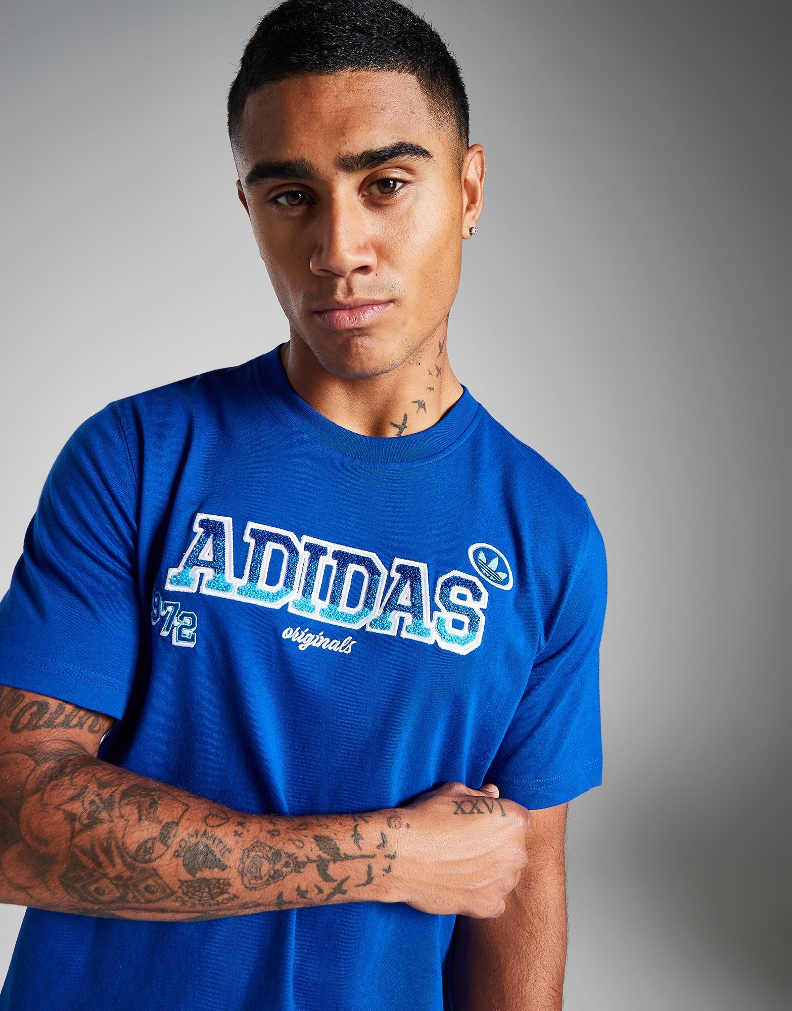 Blauw adidas Originals Gradient TShirt JD Sports Nederland