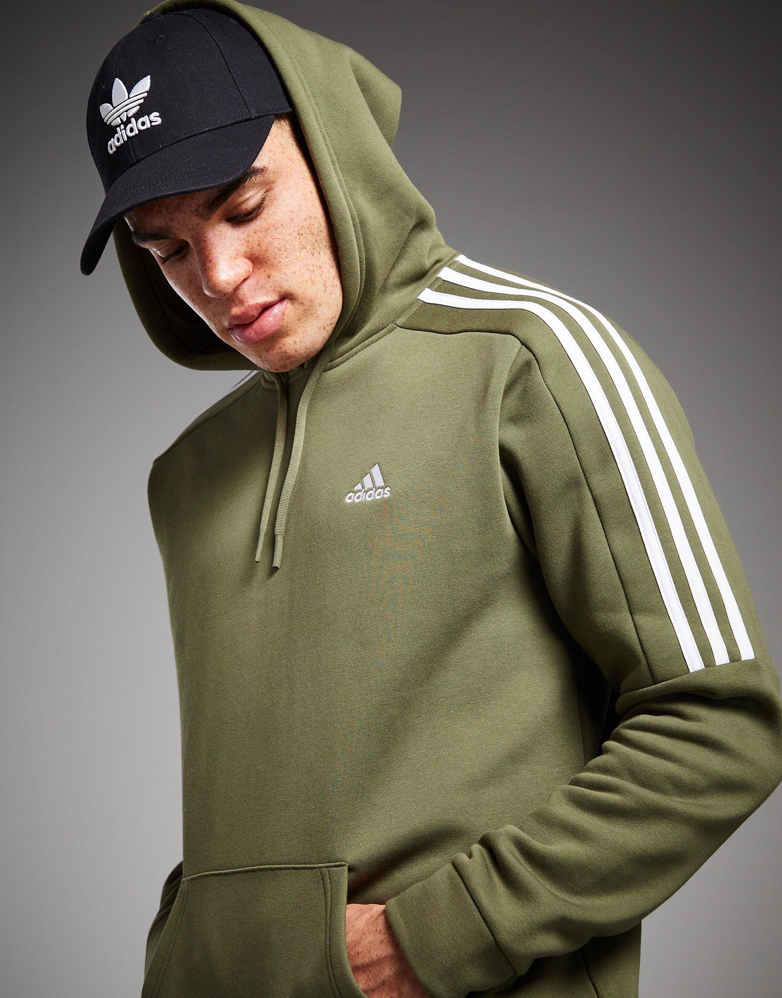 Adidas hoodie clearance olive green