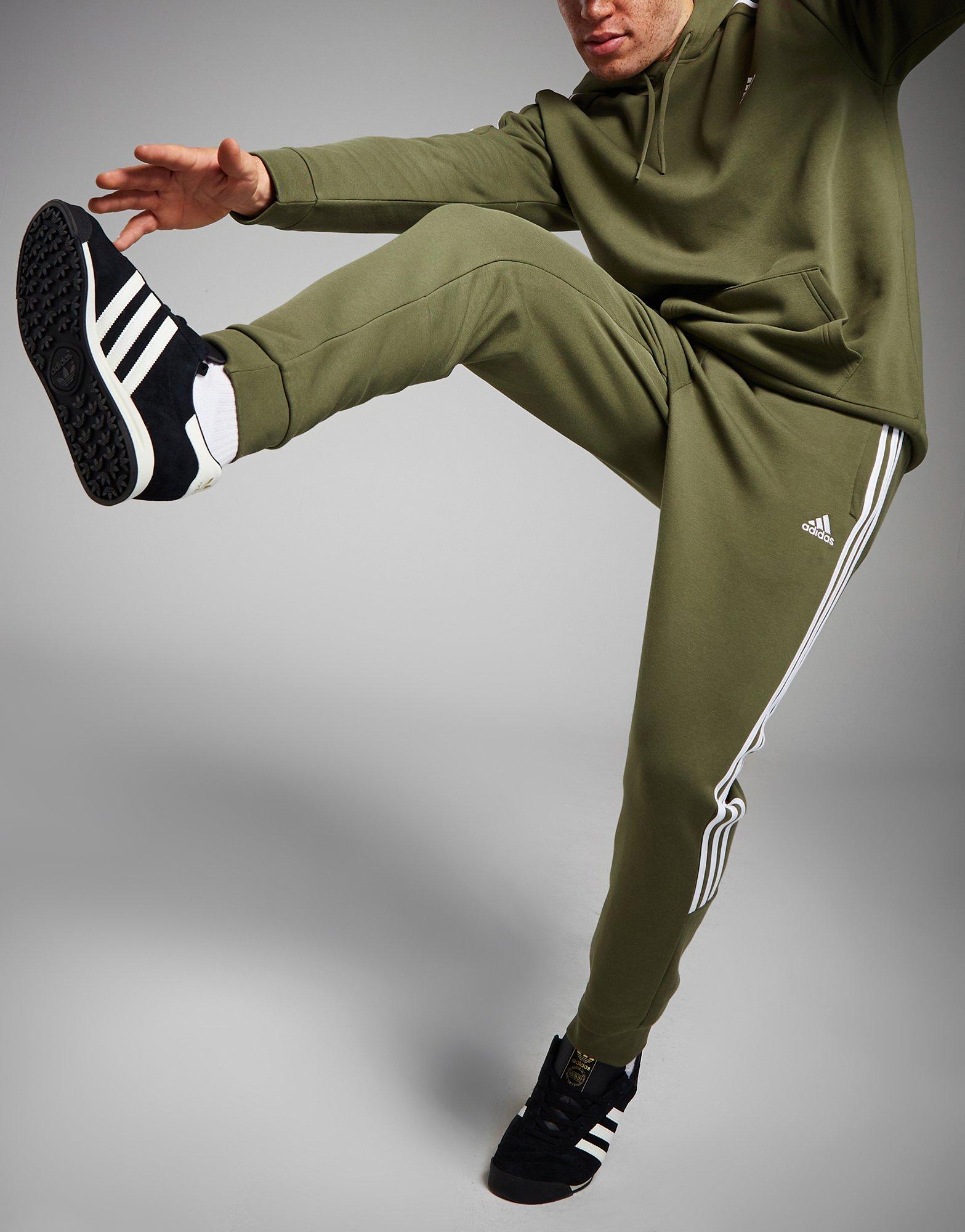 Adidas originals tape store fleece track pants heren