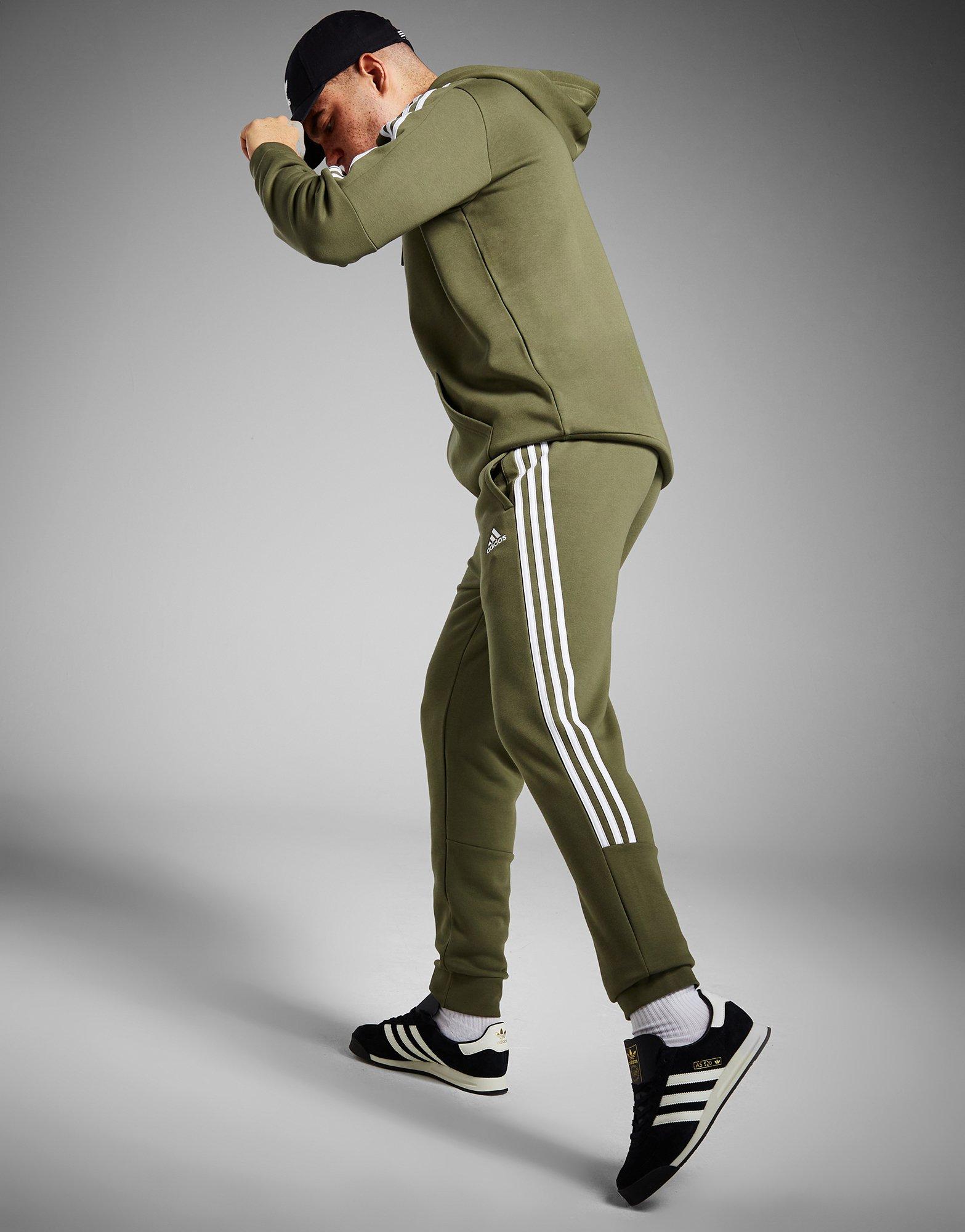 Jogging adidas homme vert hot sale