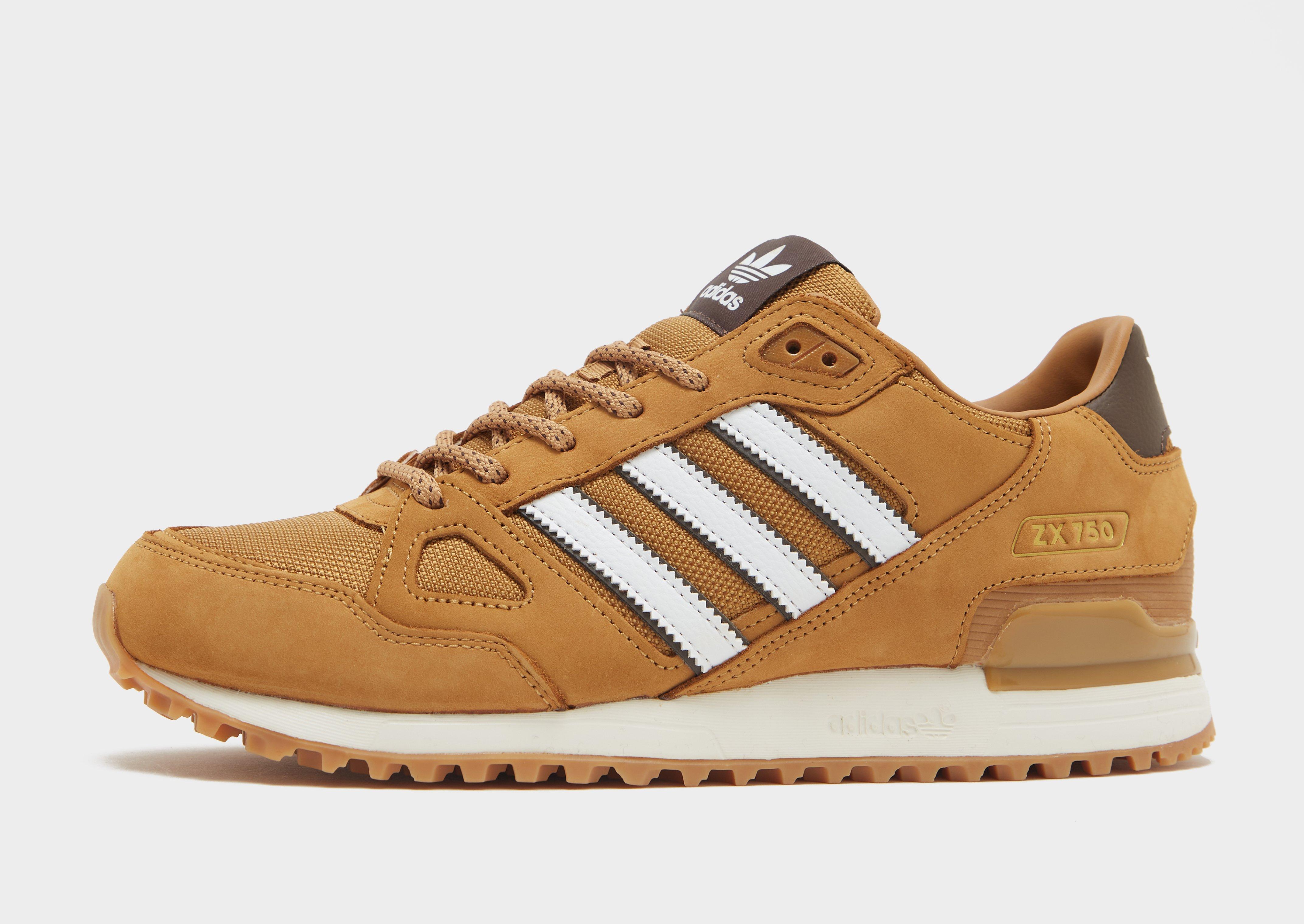 Brown adidas Originals ZX 750 JD Sports Global