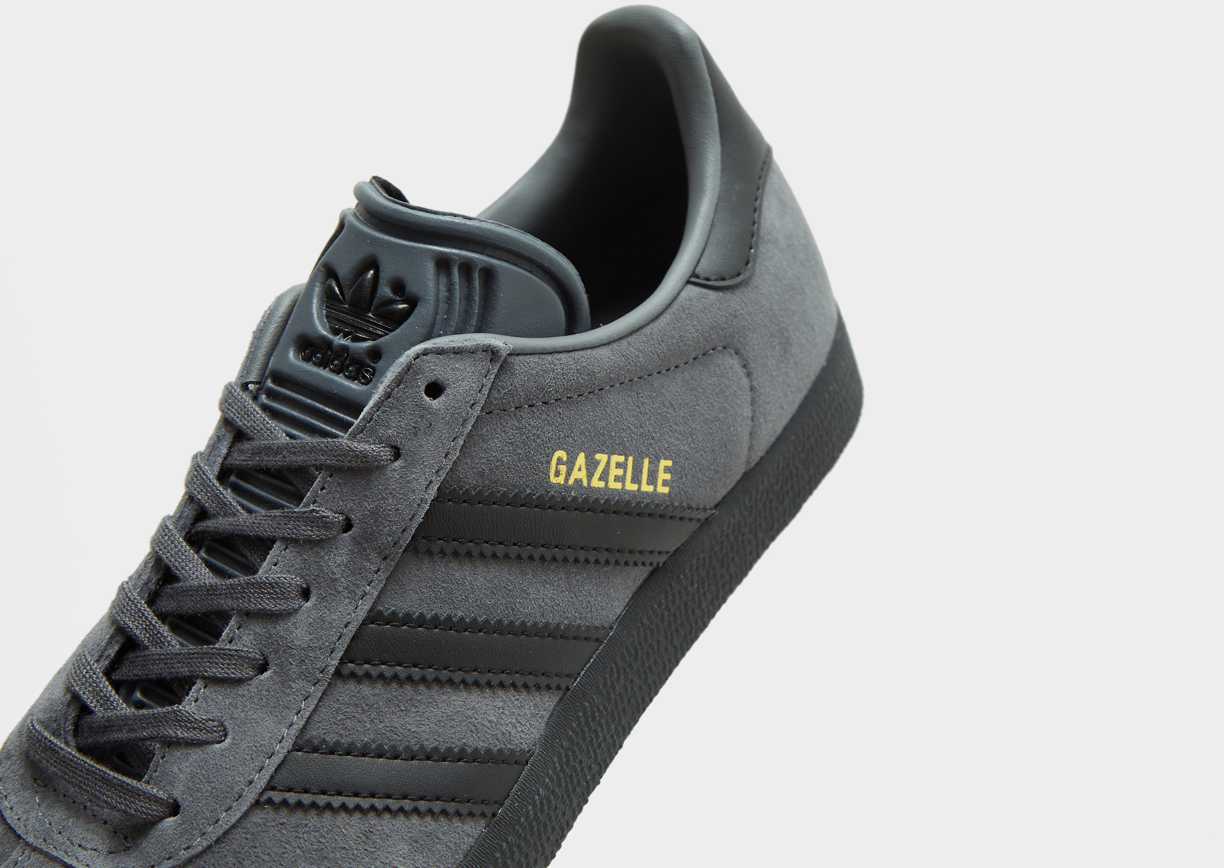 Adidas gazelle best sale dark grey