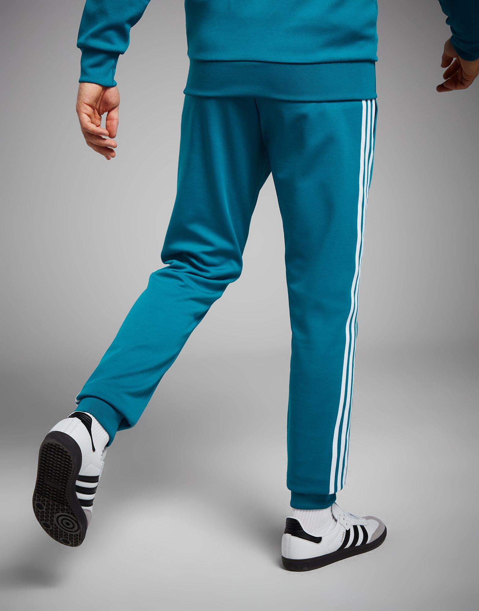 Blue adidas Originals SST Track Pants