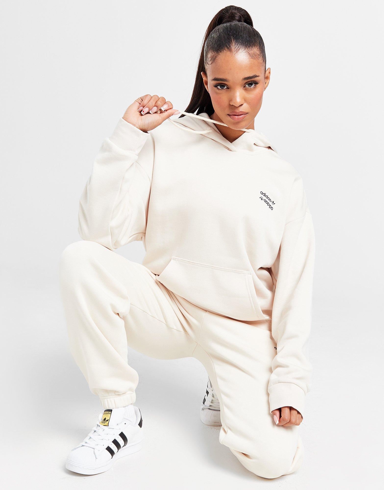 Adidas Originals Sweat 3-stripes A-line Mode Femme Vêtements Pulls Et  Gilets Sweat-shirts Blanc,veste adidas pas cher pour,Ache…