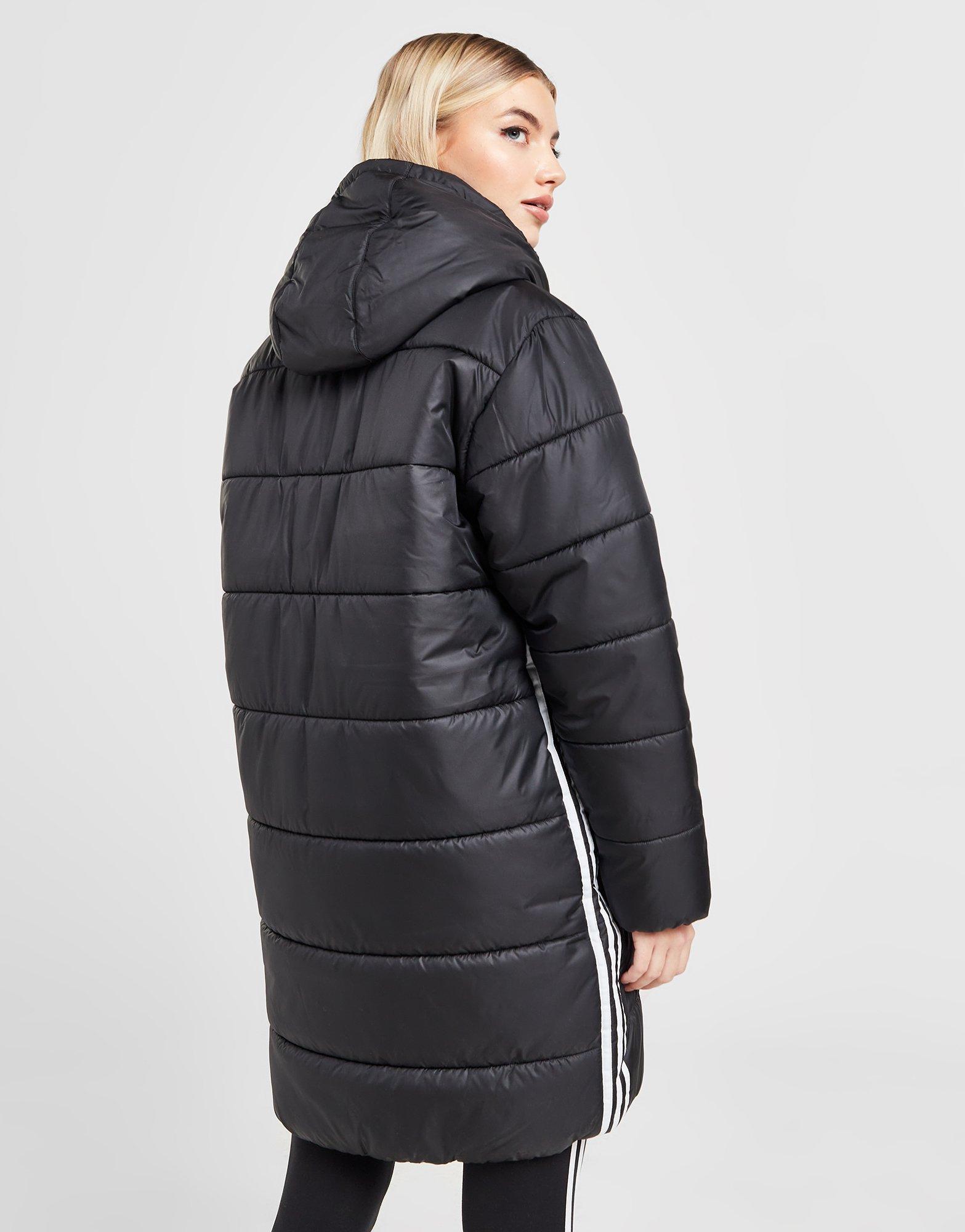 adidas Originals 3-Stripes Long Padded Jacket