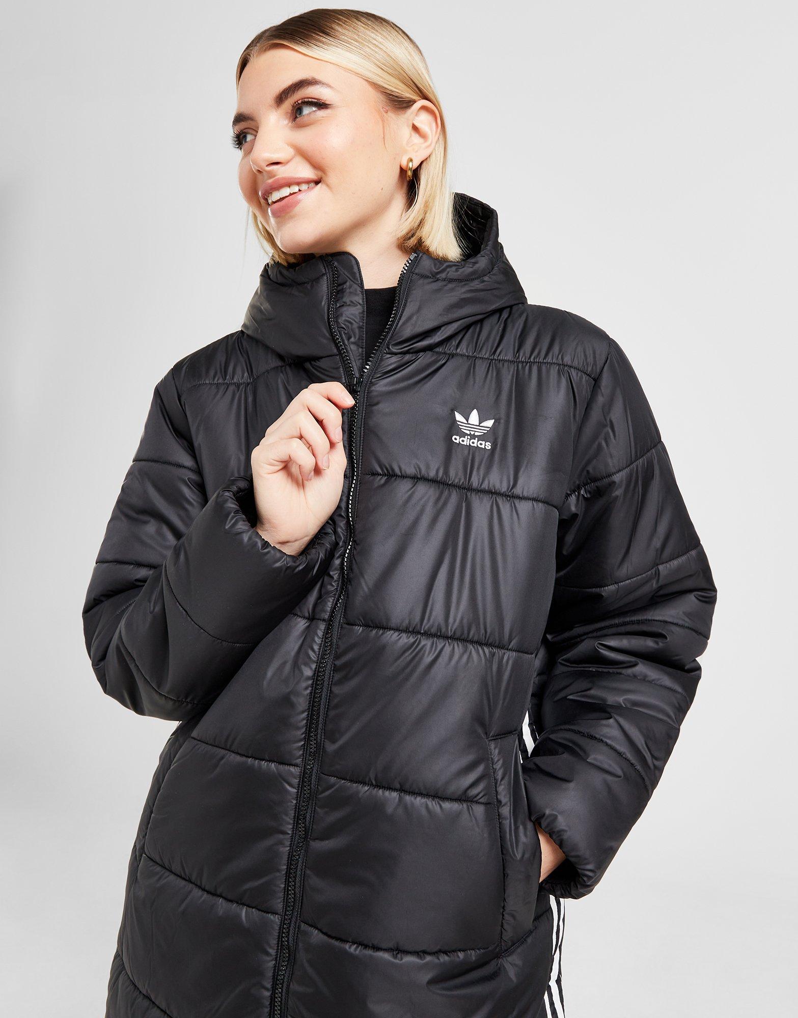 adidas originals junior trefoil padded jacket black